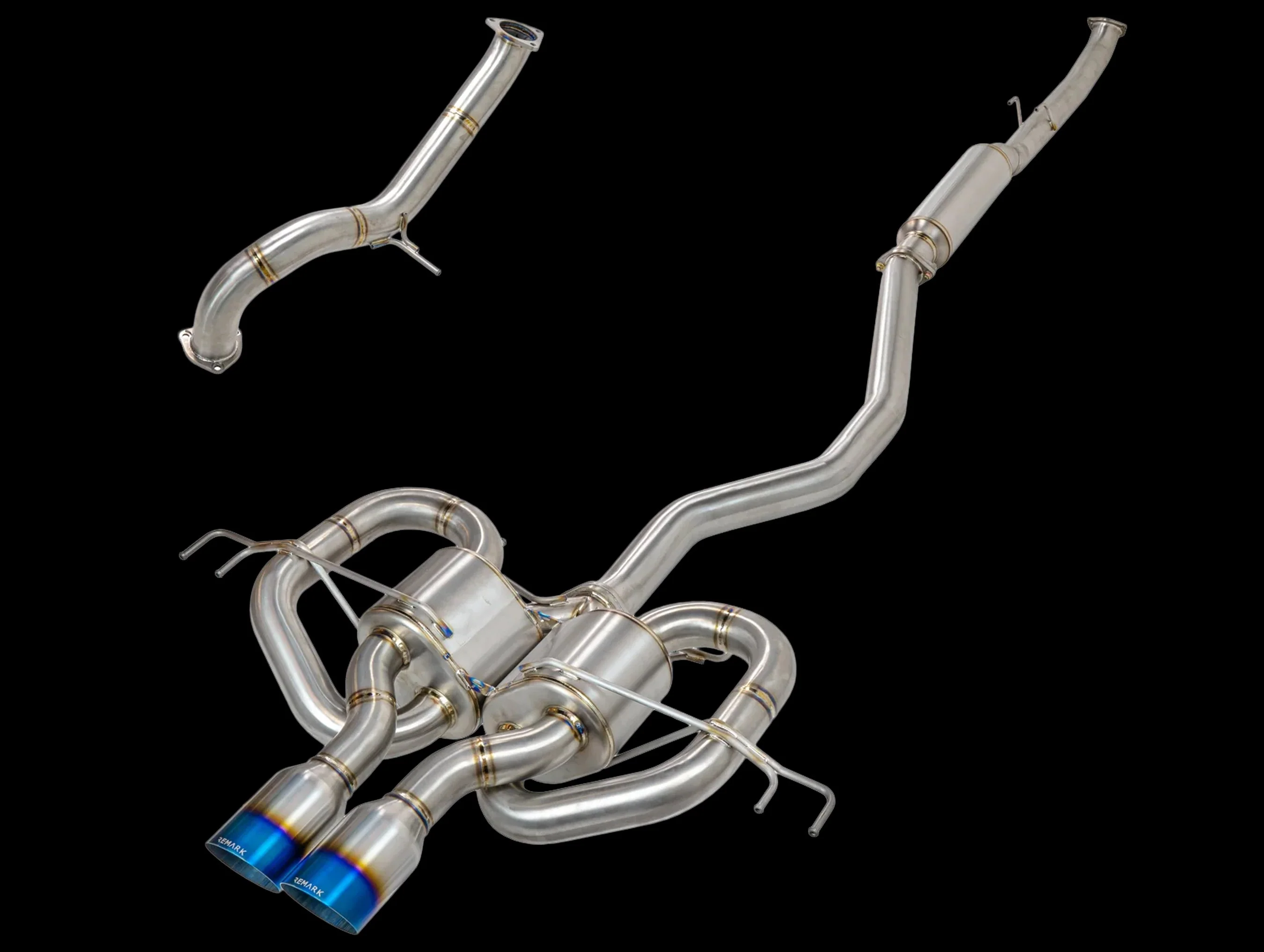 Remark Sports Touring (LINK LOOP) Catback + Front Pipe - 17-21 Civic Type R (FK8) - Image 2