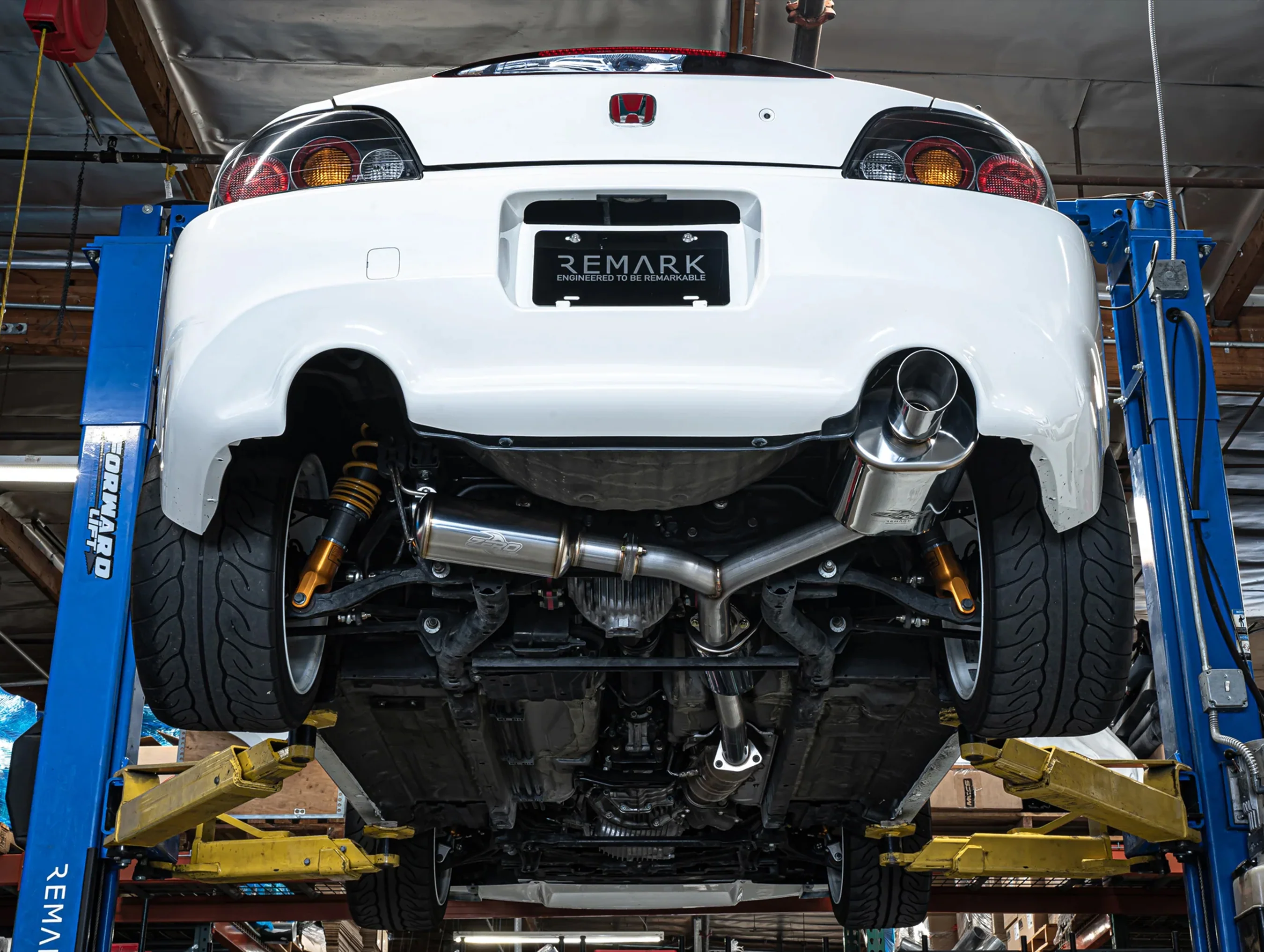 Remark x Zero Auto Factory EQZ-Spec Cat-Back Exhaust - 00-09 S2000 - Image 5