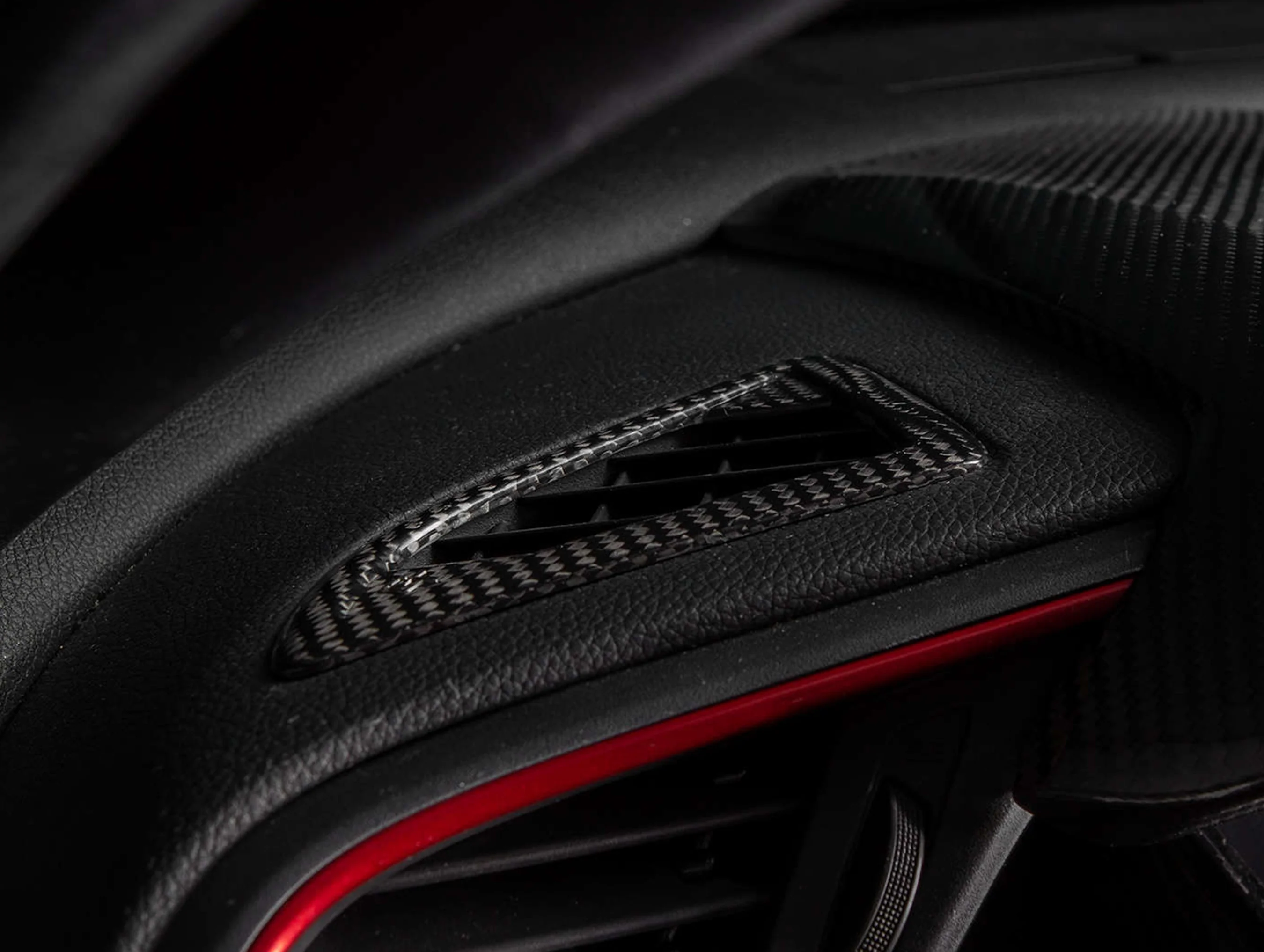 Revel GT Dry Carbon Defroster Garnish - 16-18 Civic - Image 2