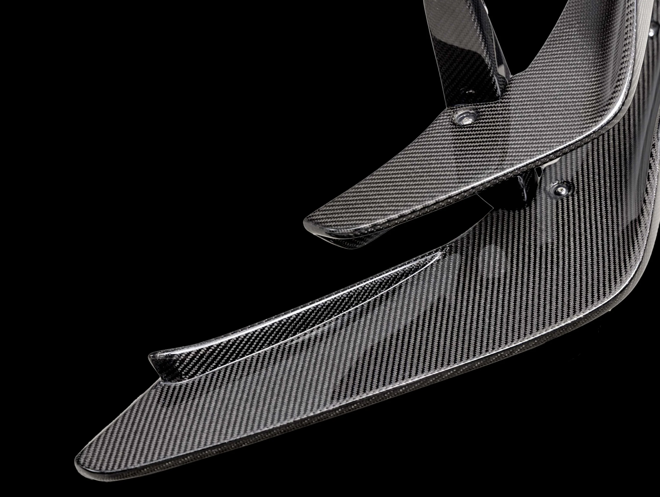 Seibon Carbon Fiber Front Bumper Canards - 23+ Civic Type-R (FL5) - Image 4