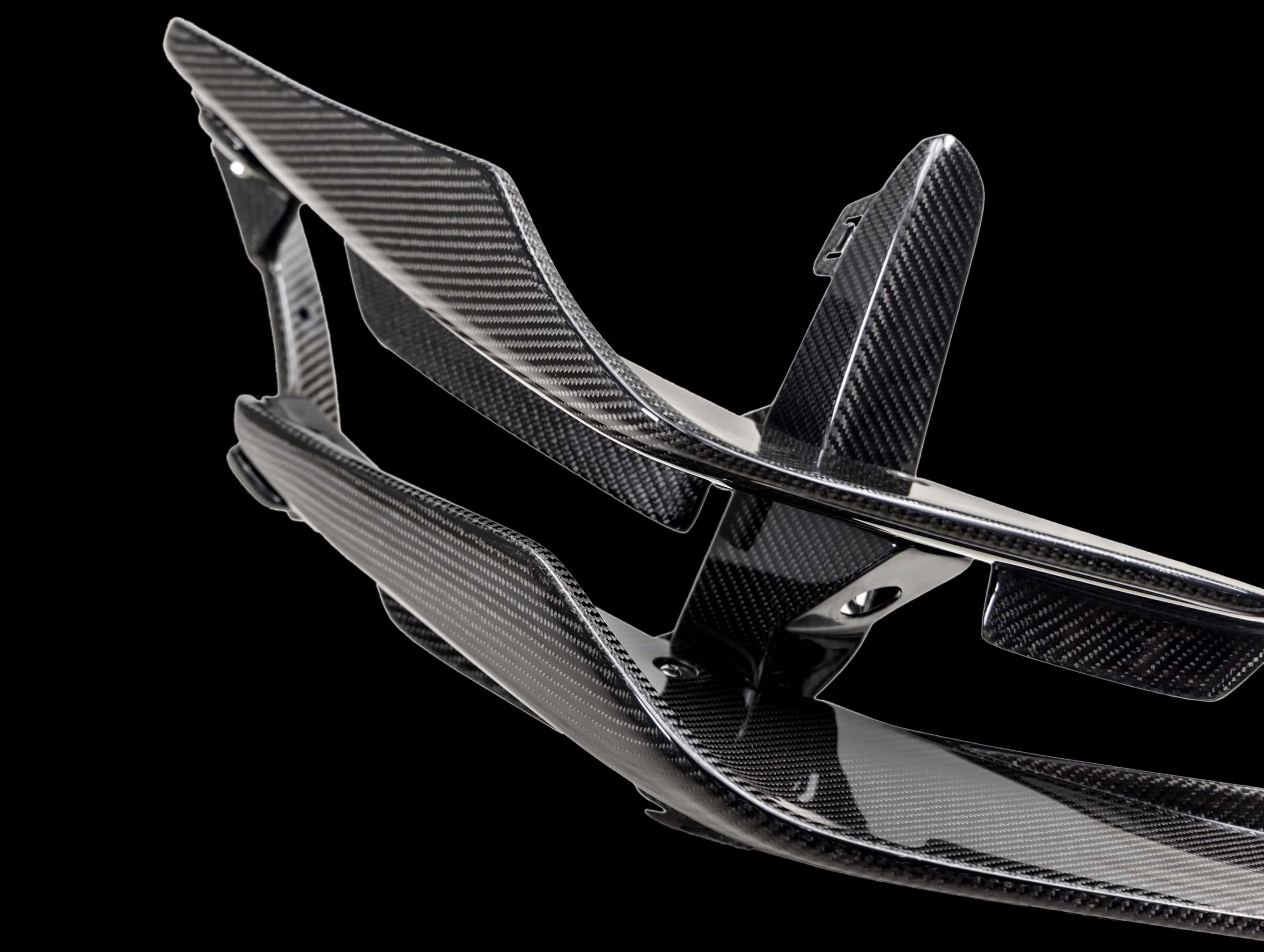 Seibon Carbon Fiber Front Bumper Canards - 23+ Civic Type-R (FL5) - Image 5