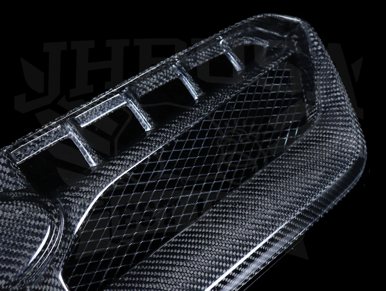 Seibon Carbon Fiber OEM Style Front Grill - 15-17 Subaru WRX / WRX STi - Image 3
