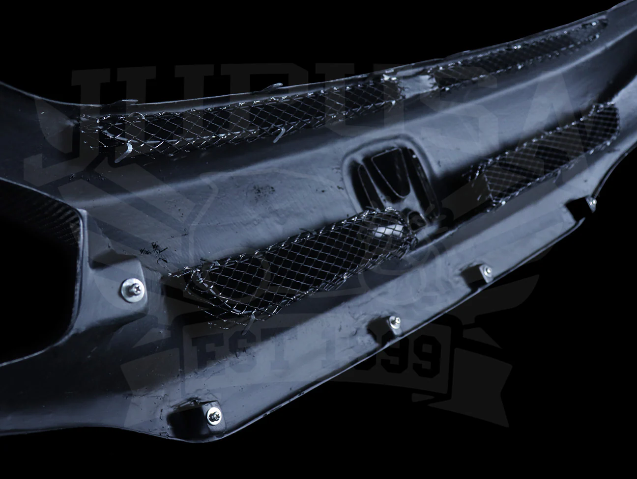 Seibon Carbon Fiber OEM Style Front Grill - 16-21 Civic / 17-21 Civic Type-R (FK8) - Image 4