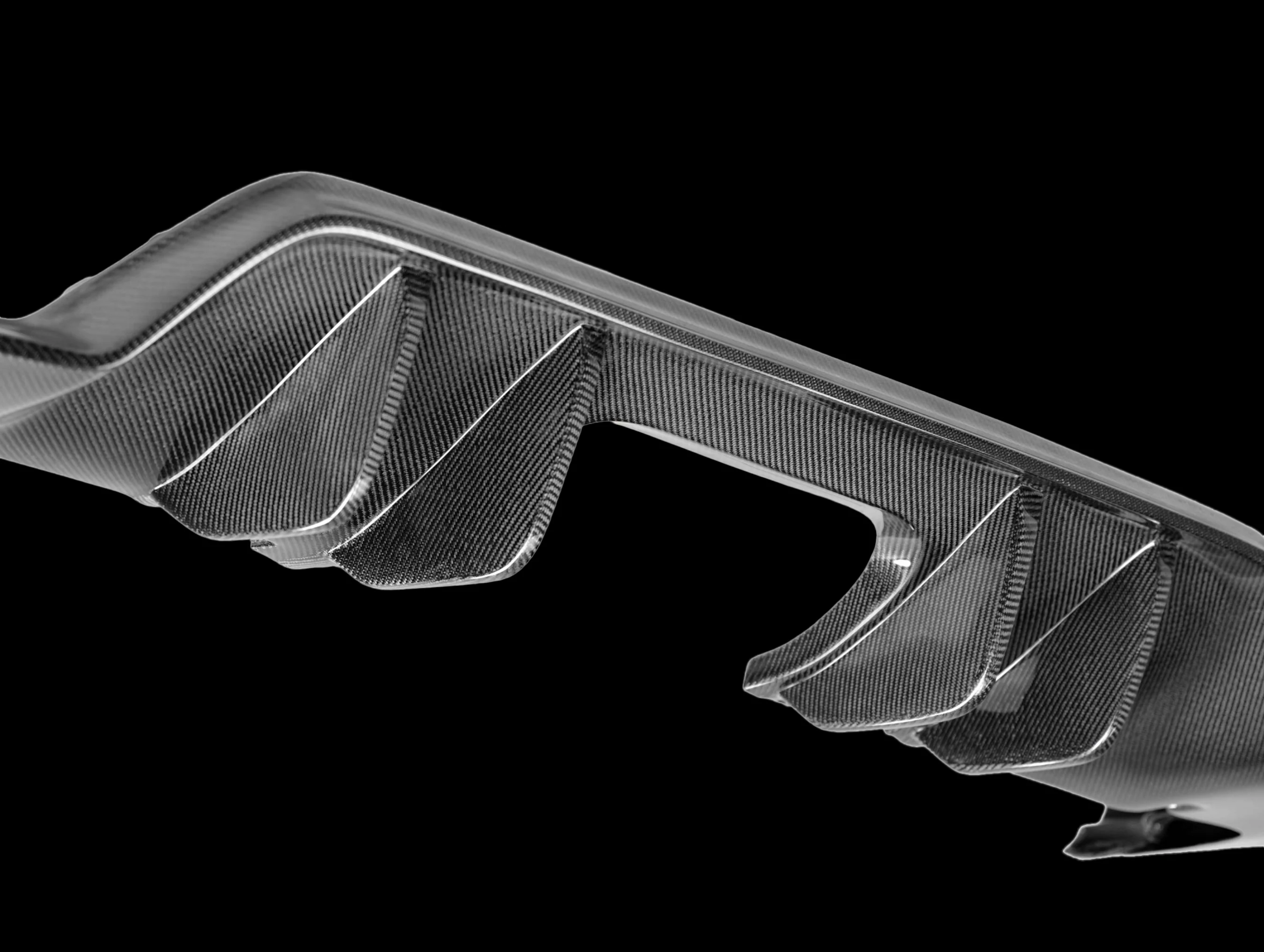 Seibon MB Style Carbon Fiber Rear Diffuser - 23-24 Civic Type-R (FL5) - Image 3
