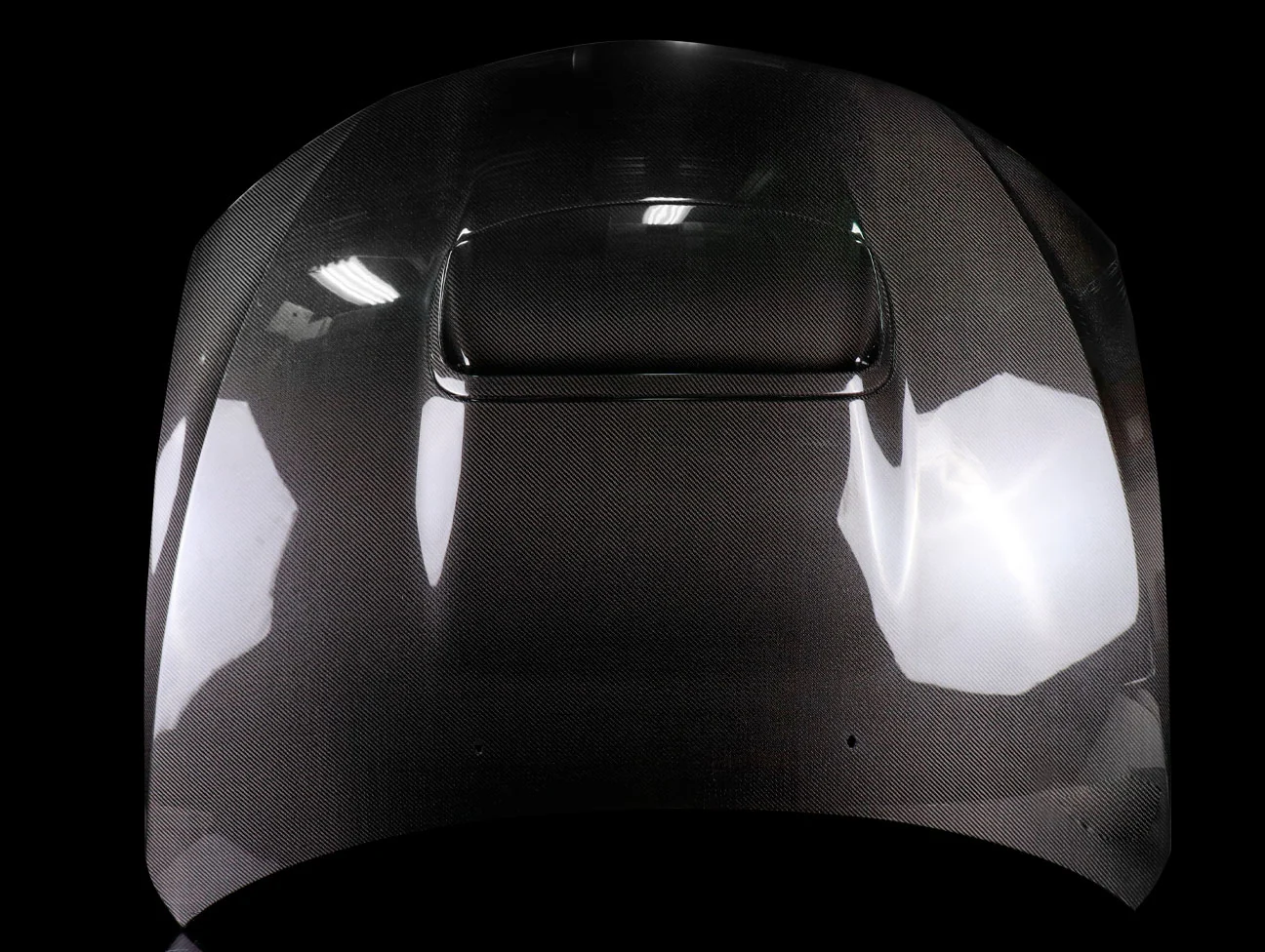 Seibon OEM Style Carbon Fiber Hood - 08-14 Subaru WRX STi