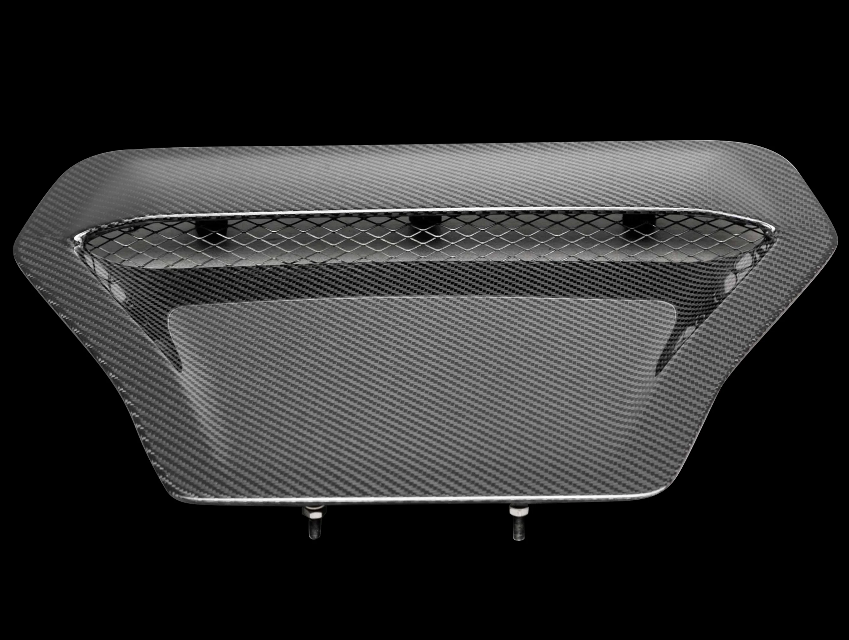 Seibon OEM Style Carbon Fiber Hood Scoop - 17-21 Civic Type R (FK8) - Image 2