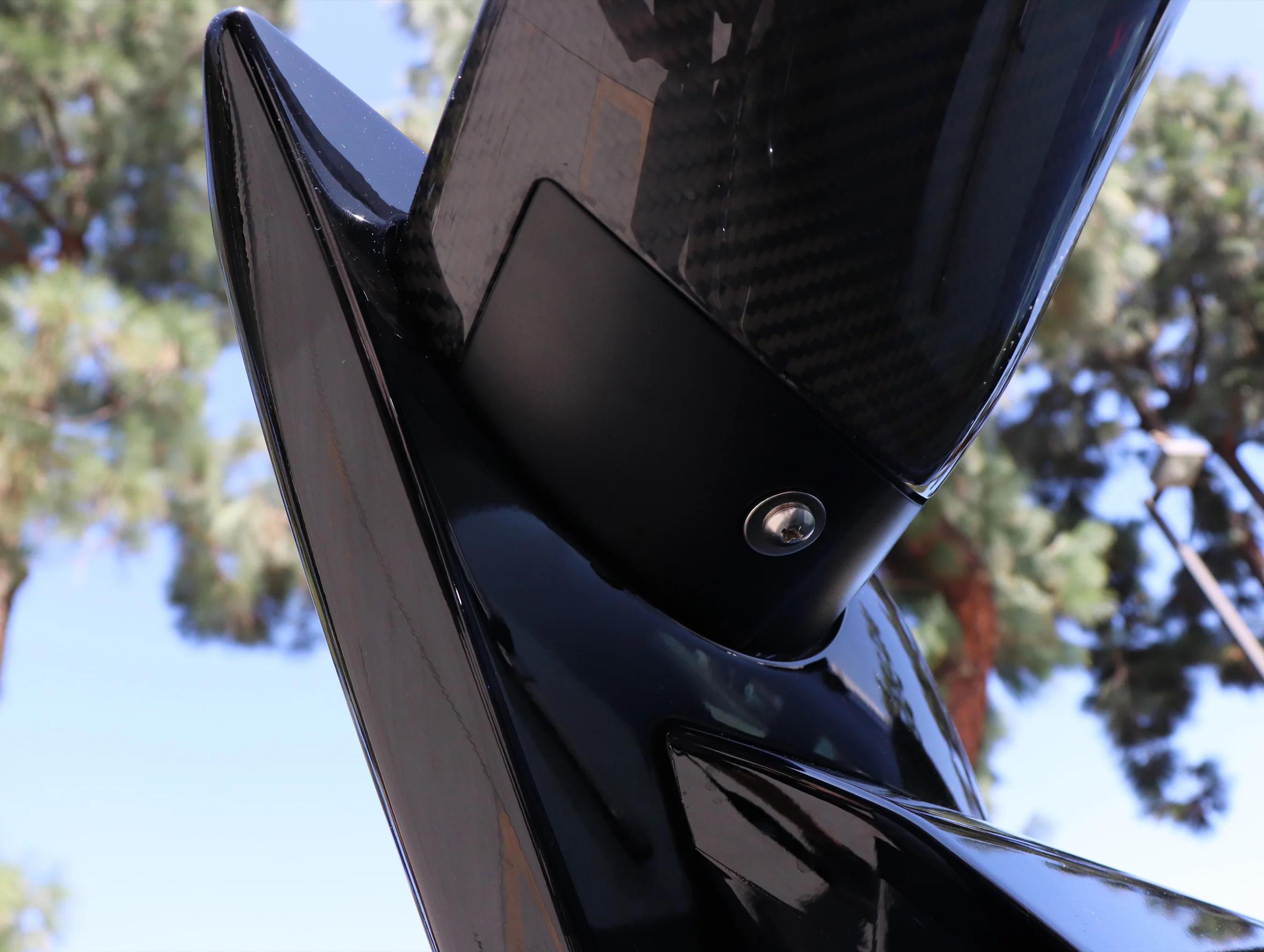Seibon OEM Style Carbon Fiber Rear Center Spoiler - 17-21 Civic Type-R (FK8) - Image 8
