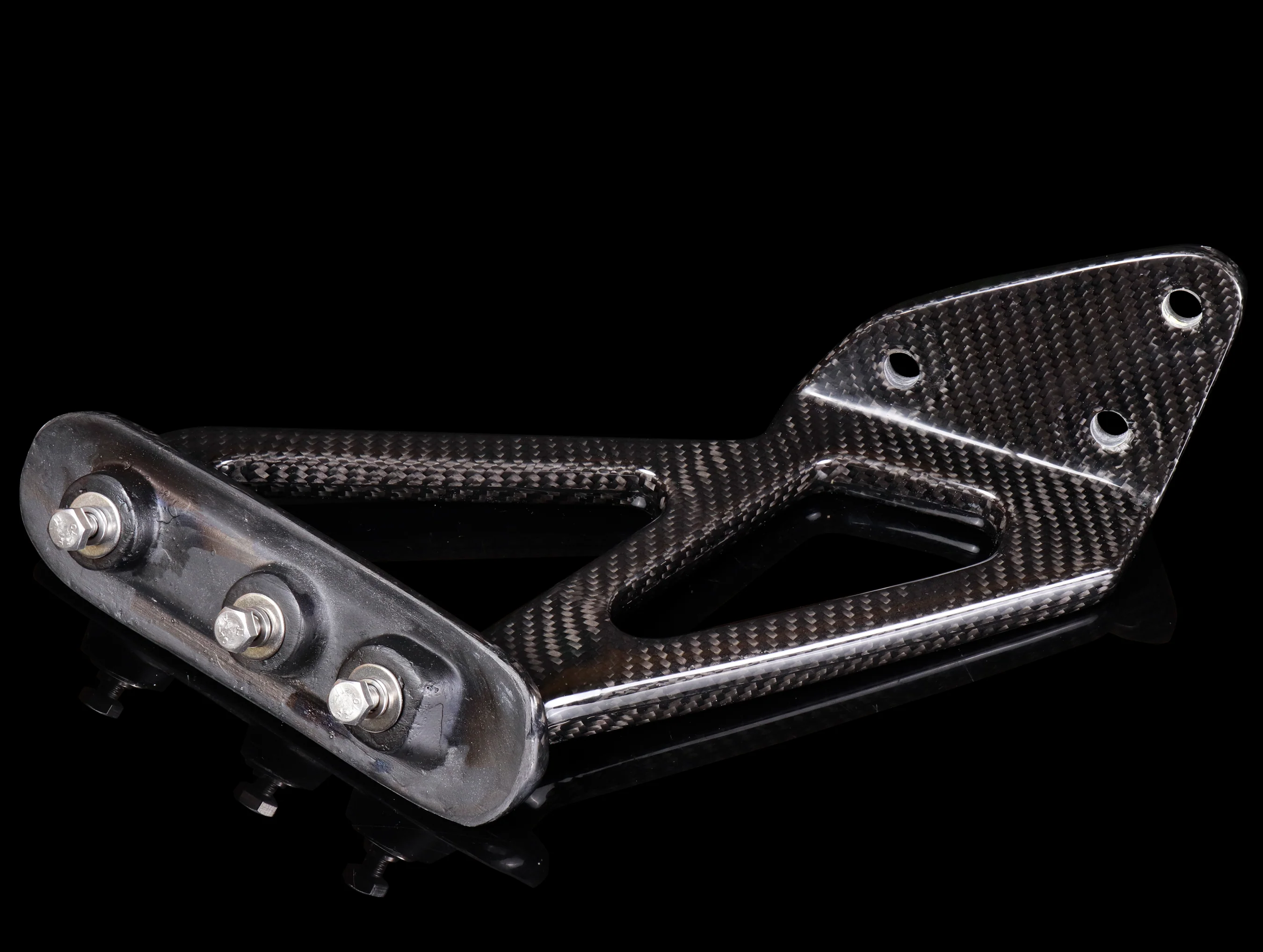 Seibon OEM Style Carbon Fiber Rear Spoiler Mounting Bracket - 2023+ Civic Type-R (FL5) - Image 3
