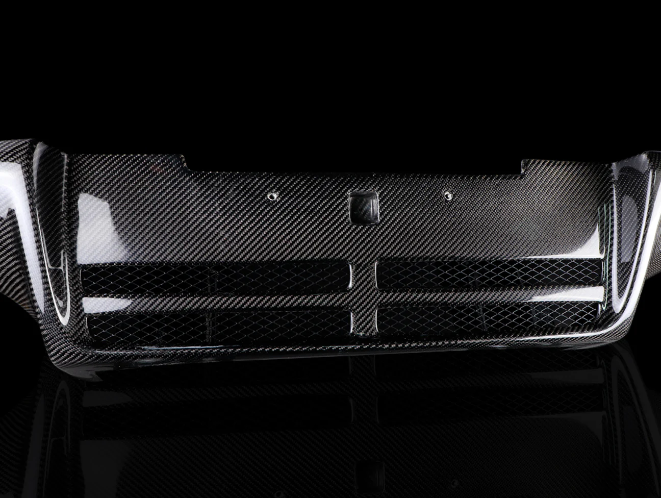 Seibon OEM Style Rear Diffuser - 18-15 Mitsubishi Evo X - Image 2