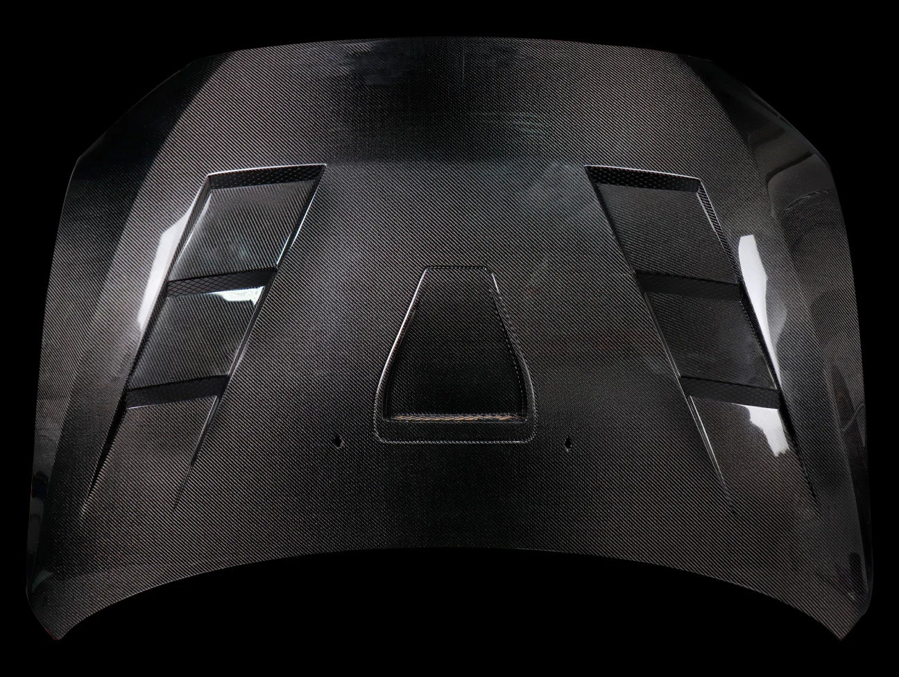 Seibon TS-Style Carbon Fiber Hood - 08-16 Mitsubishi Evolution X