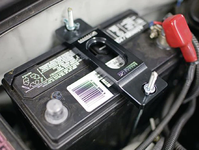 Skunk2 Black Series Billet Battery Tie Down - Honda / Acura - Image 3