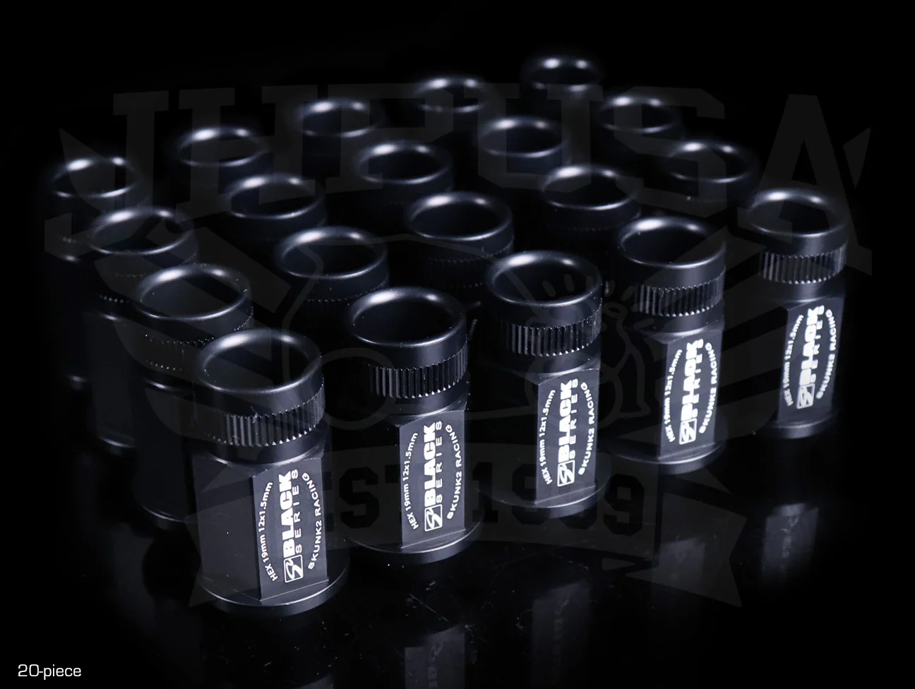 Skunk2 Black Series Forged Lug Nuts - Image 3