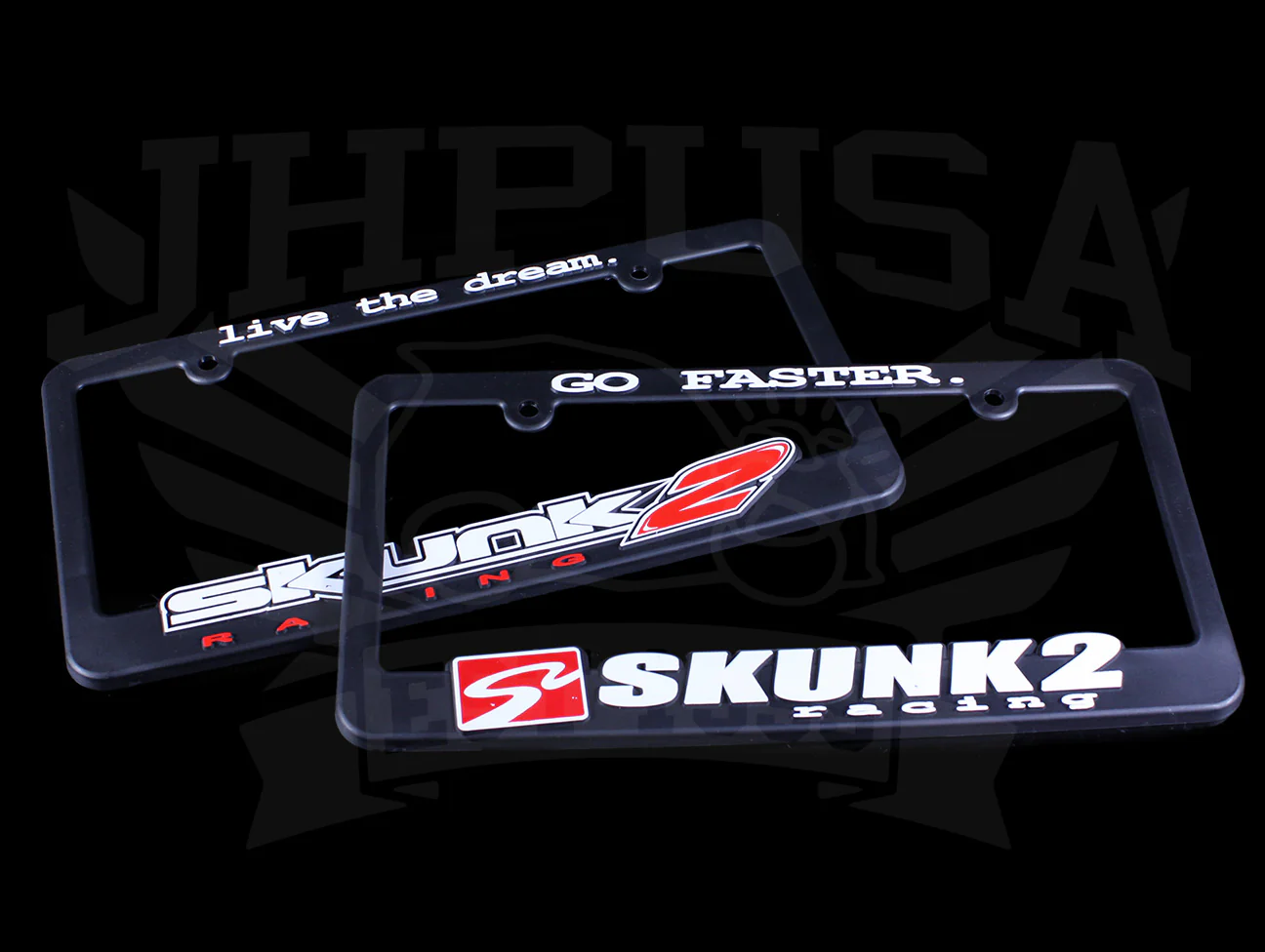 Skunk2 'Go Faster' License Plate Frame - Image 2