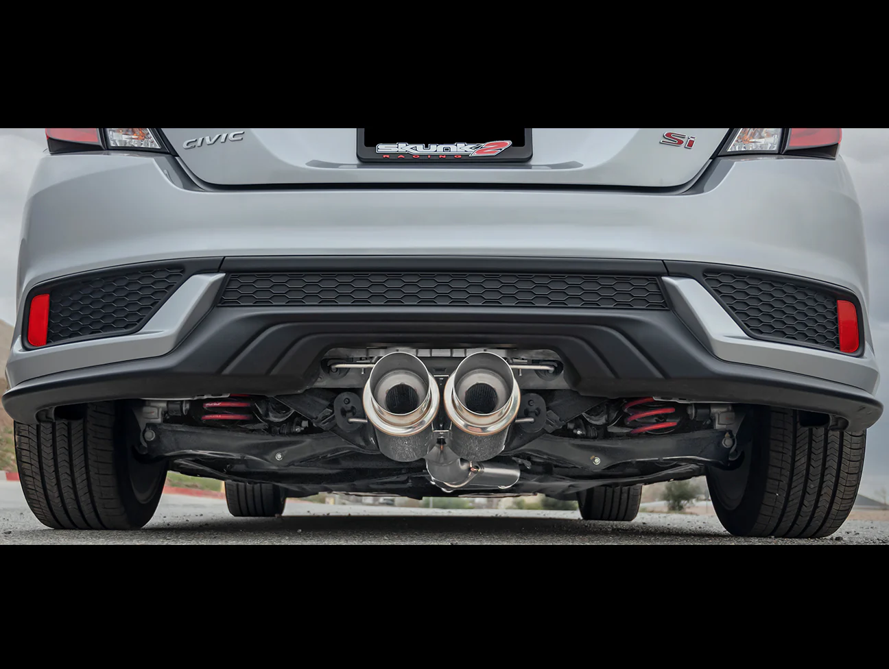 Skunk2 MegaPower Double Barrel Exhaust - 17-20 Civic Sedan Si - Image 9