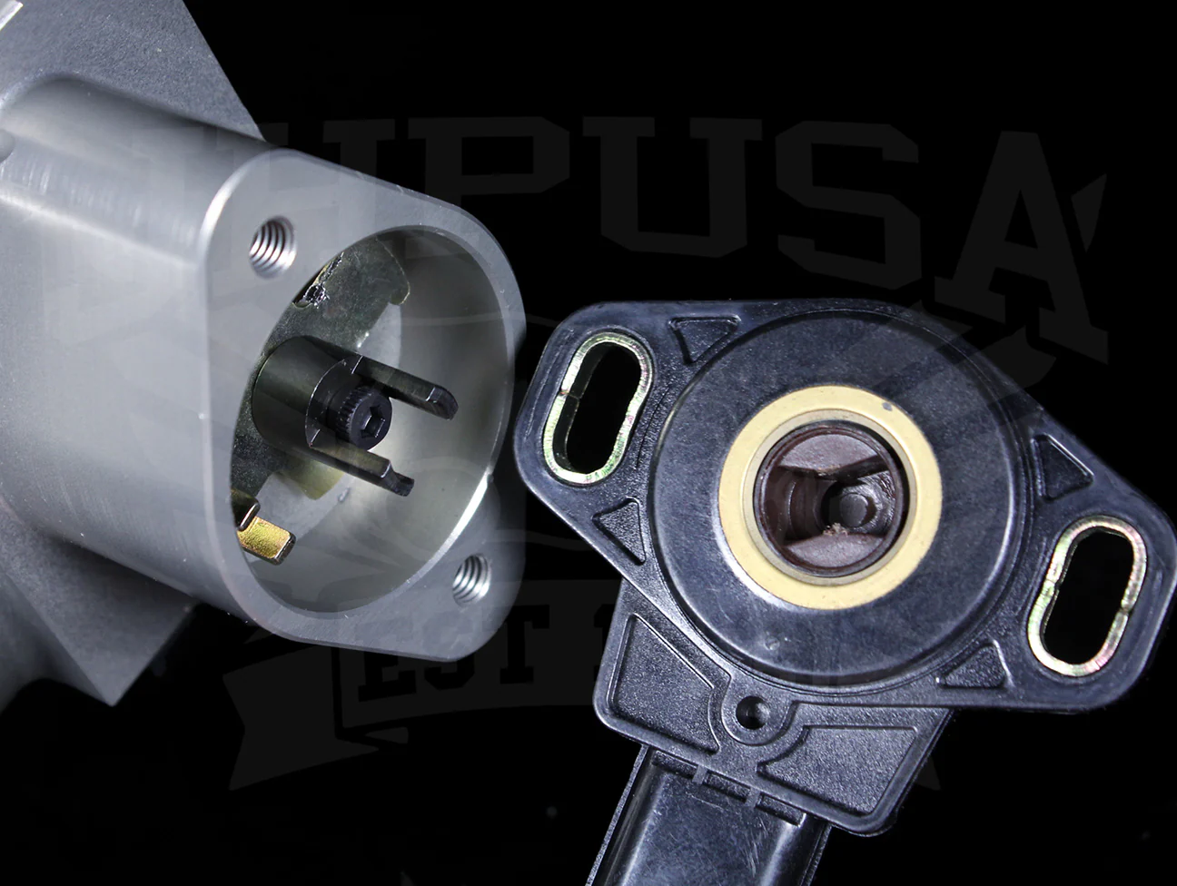 Skunk2 Pro-Series 90mm Throttle Body TPS Adapter - B to K-series - Image 3