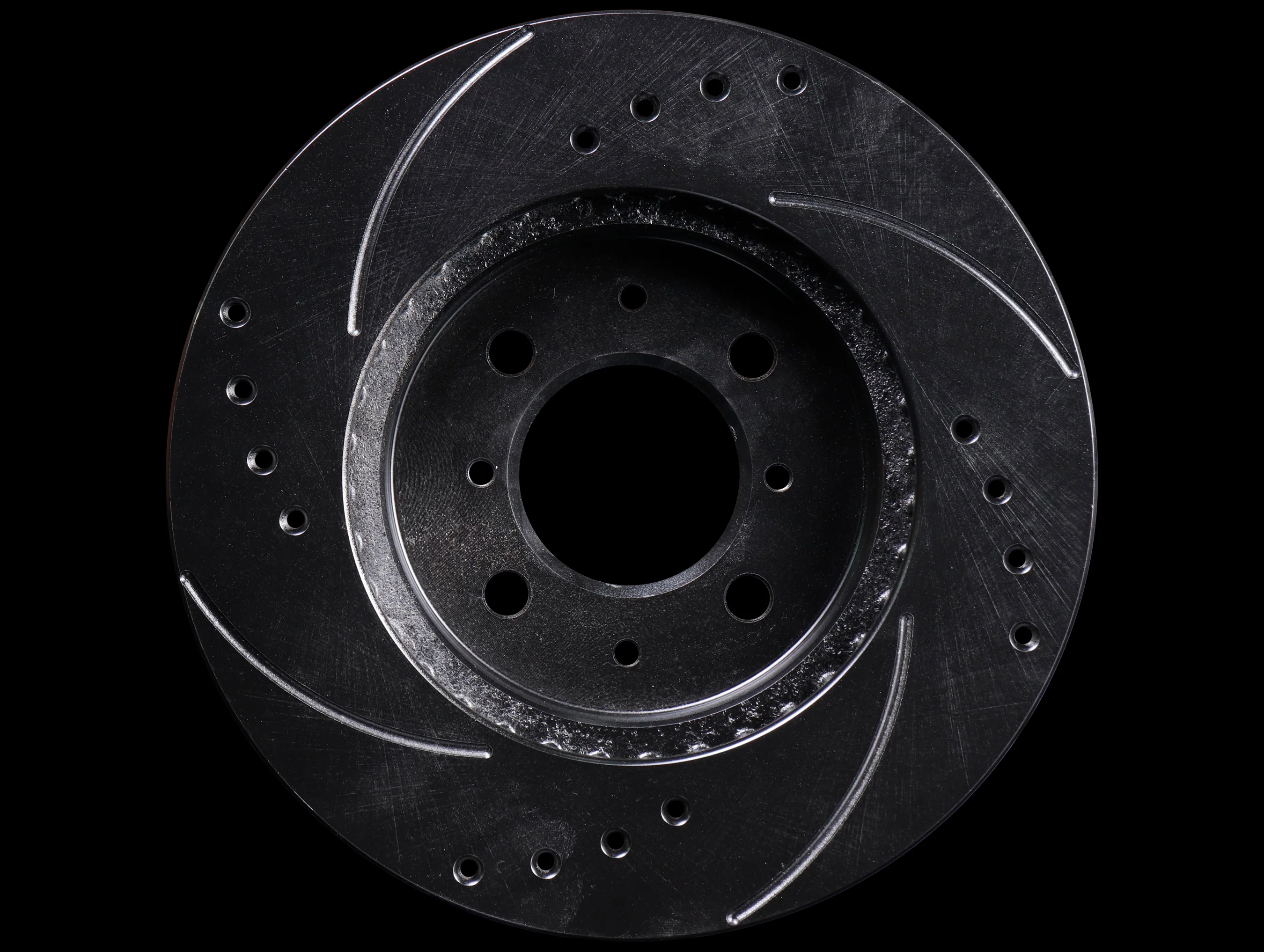 SP Performance Drilled and Slotted Front Rotors - Honda - Image 4