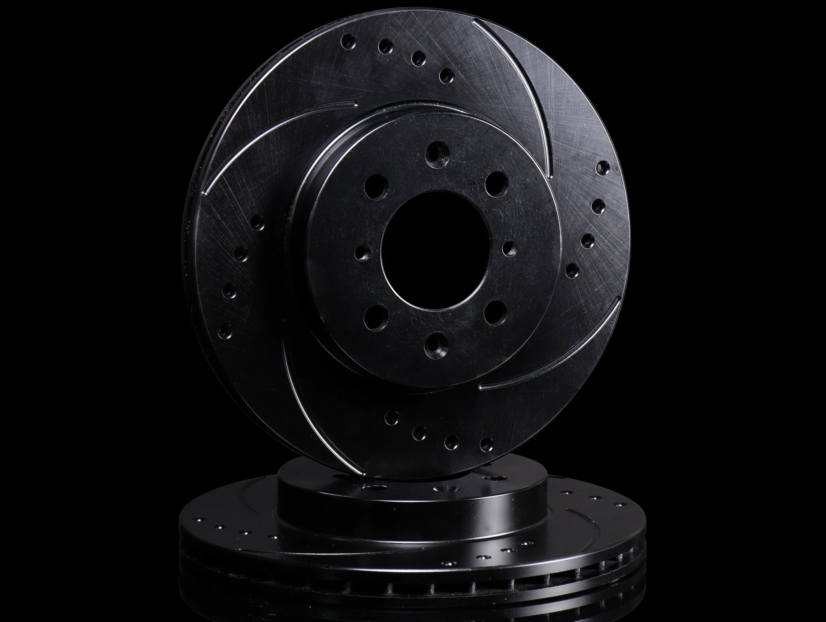SP Performance Drilled and Slotted Rear Rotors - Acura - Image 2
