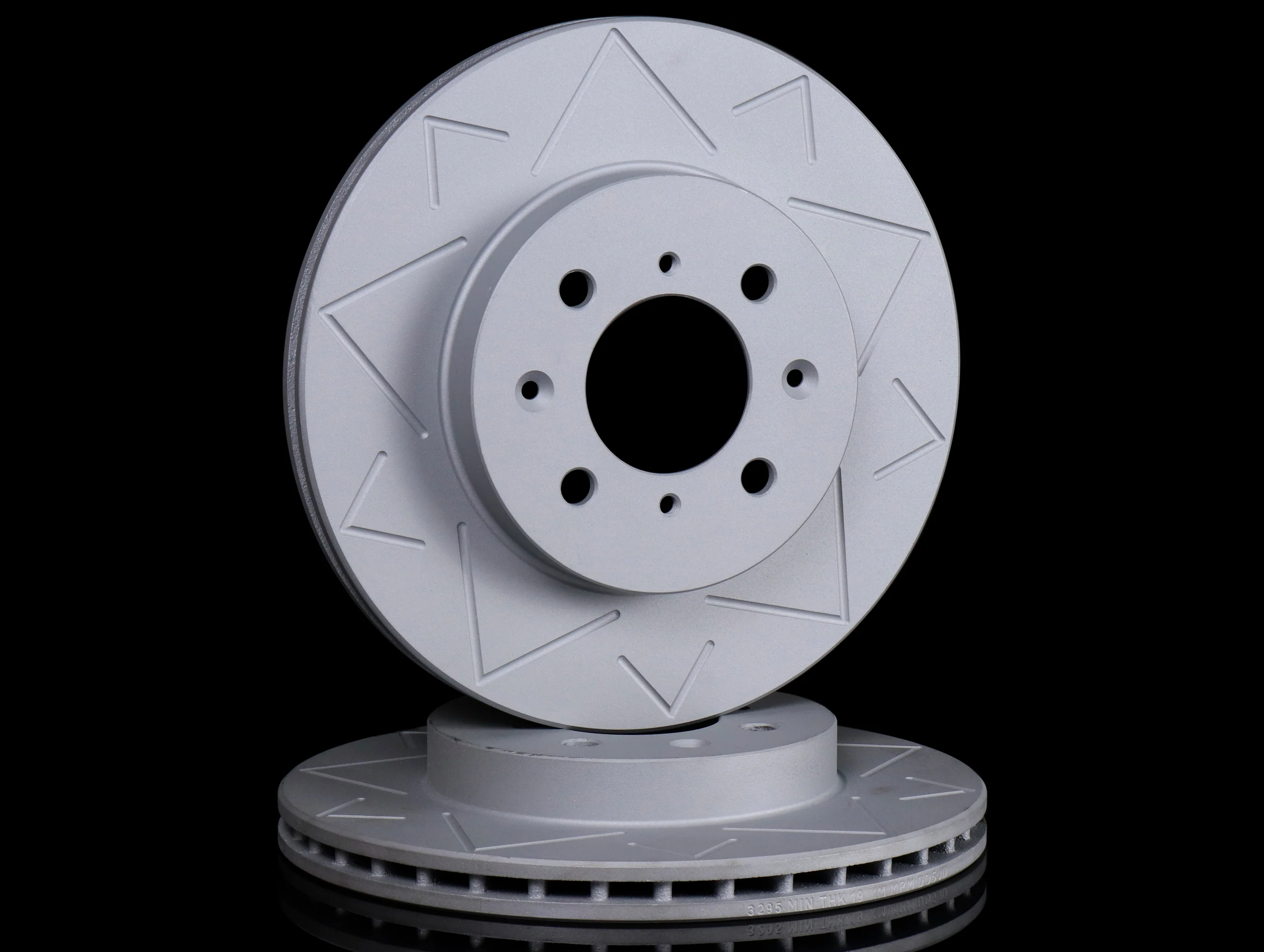 SP Performance Peak Series Slotted Rear Rotors - Honda - Image 2