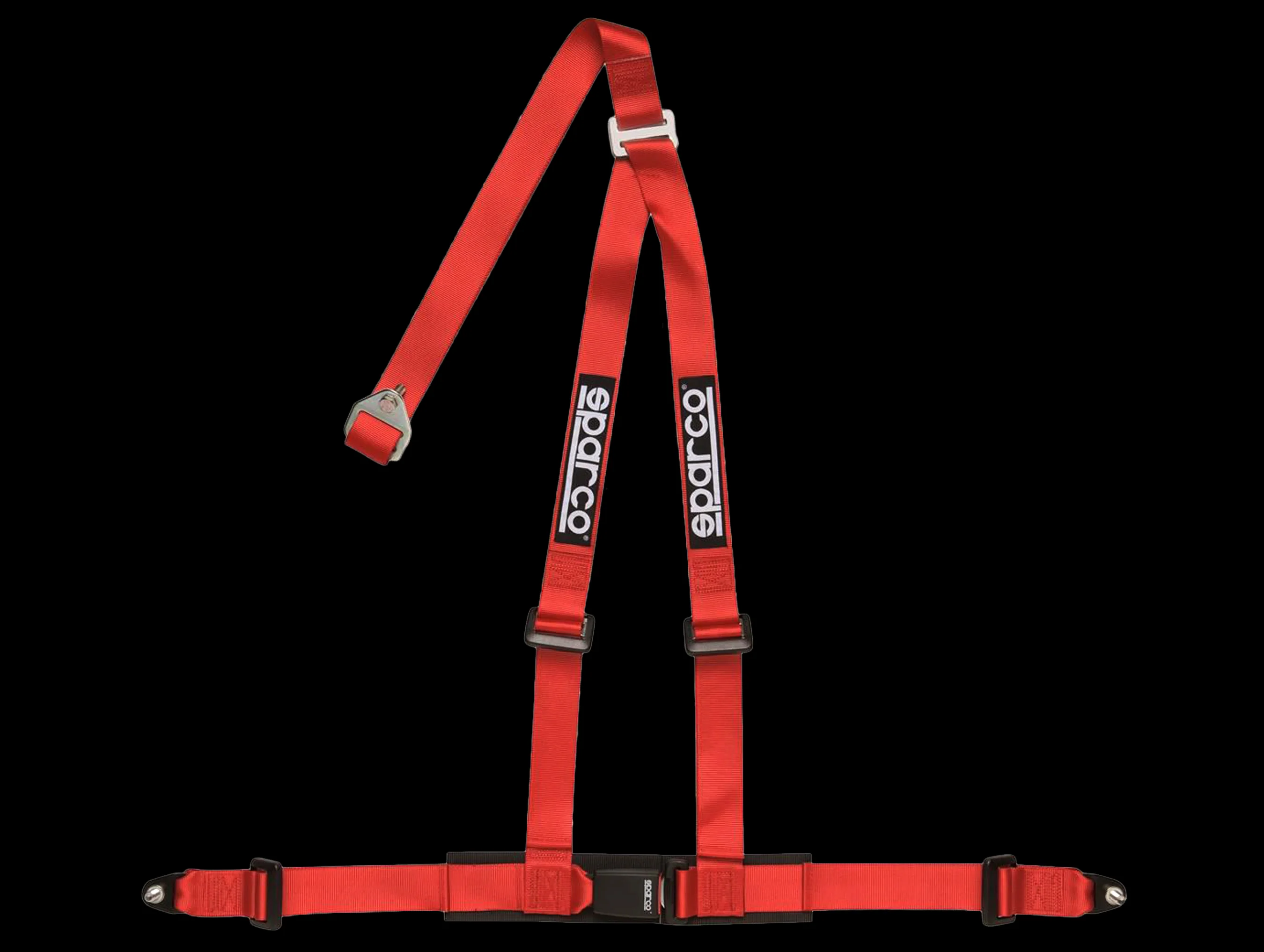 Sparco 2in 3-Point Bolt-In Racing Harness - Image 3