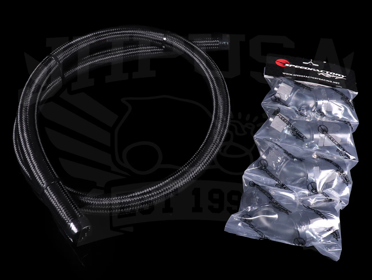 Speed Factory -16AN Tuck Radiator Hose & Fitting Kit - B / D / F / H-Series