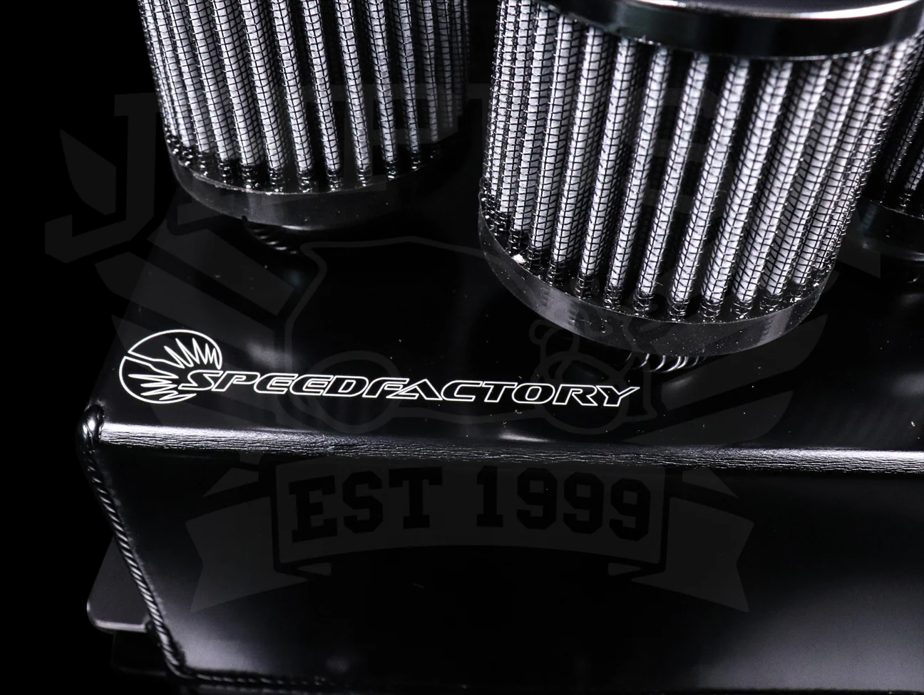 SpeedFactory 3 Filter Aluminum Catch Can - Black - Image 5