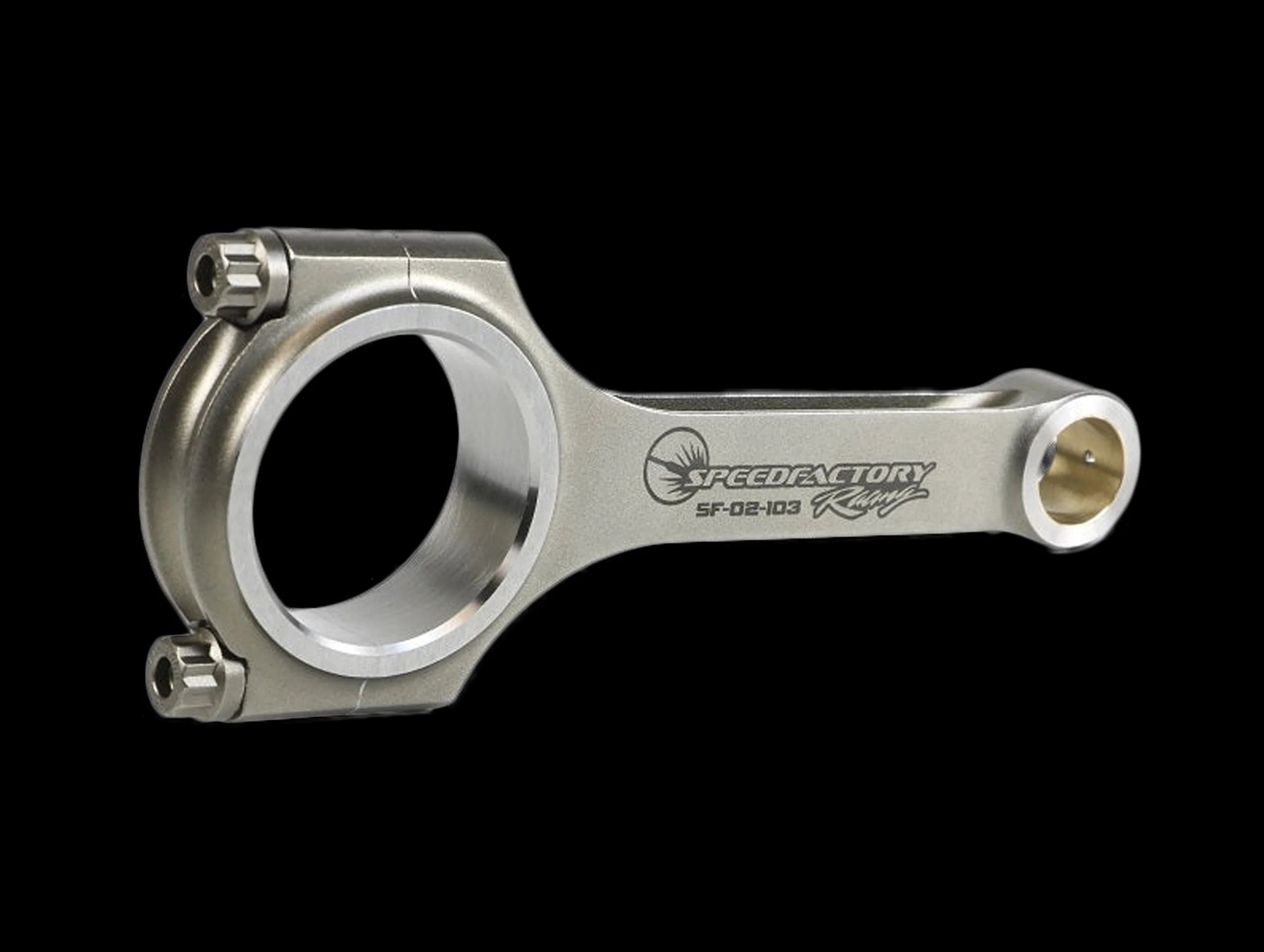 SpeedFactory No Notch H-Beam Long Rod and Vitara Piston Combo D16 - Image 5