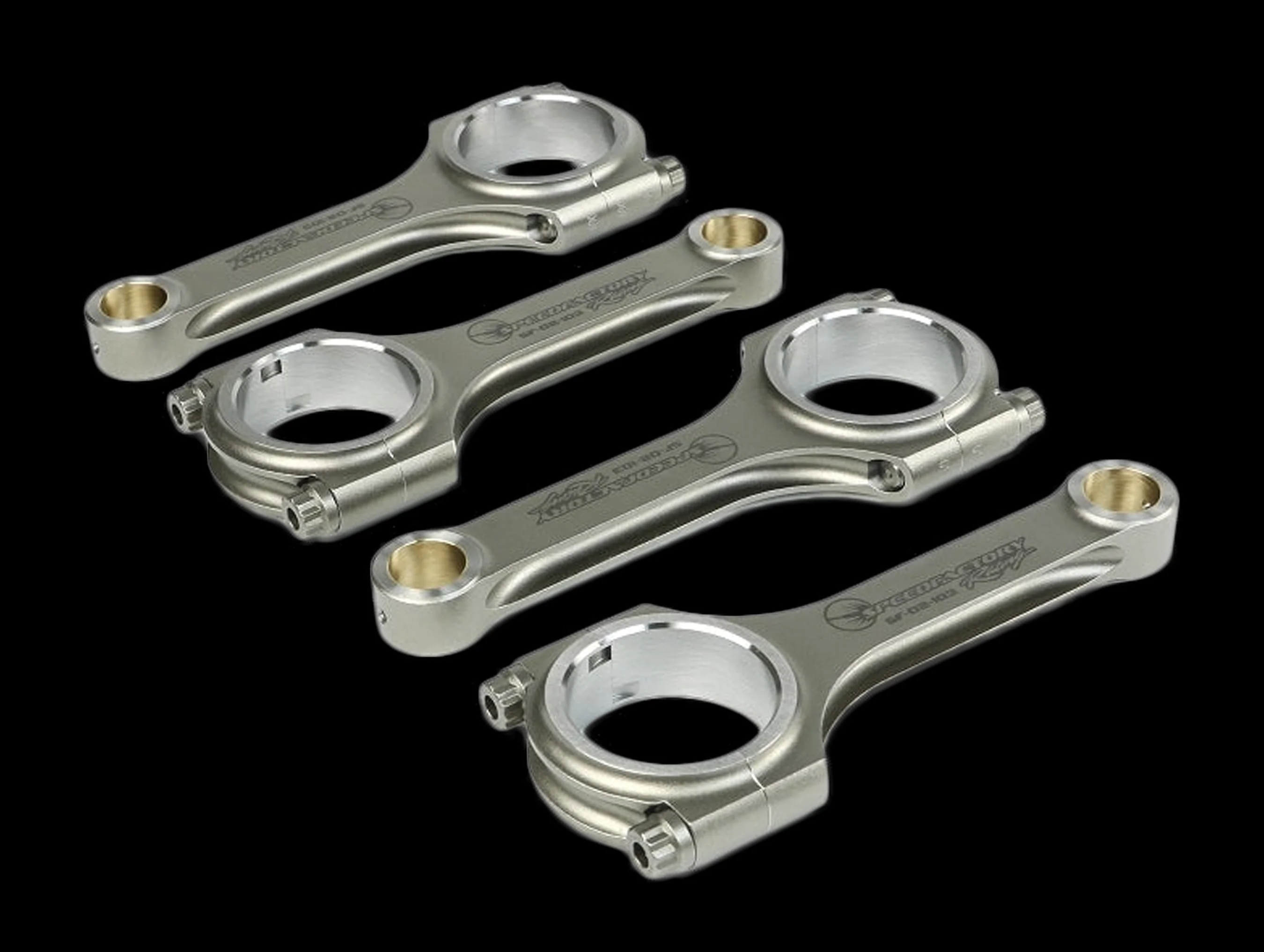 SpeedFactory No Notch H-Beam Long Rod and Vitara Piston Combo D16 - Image 6