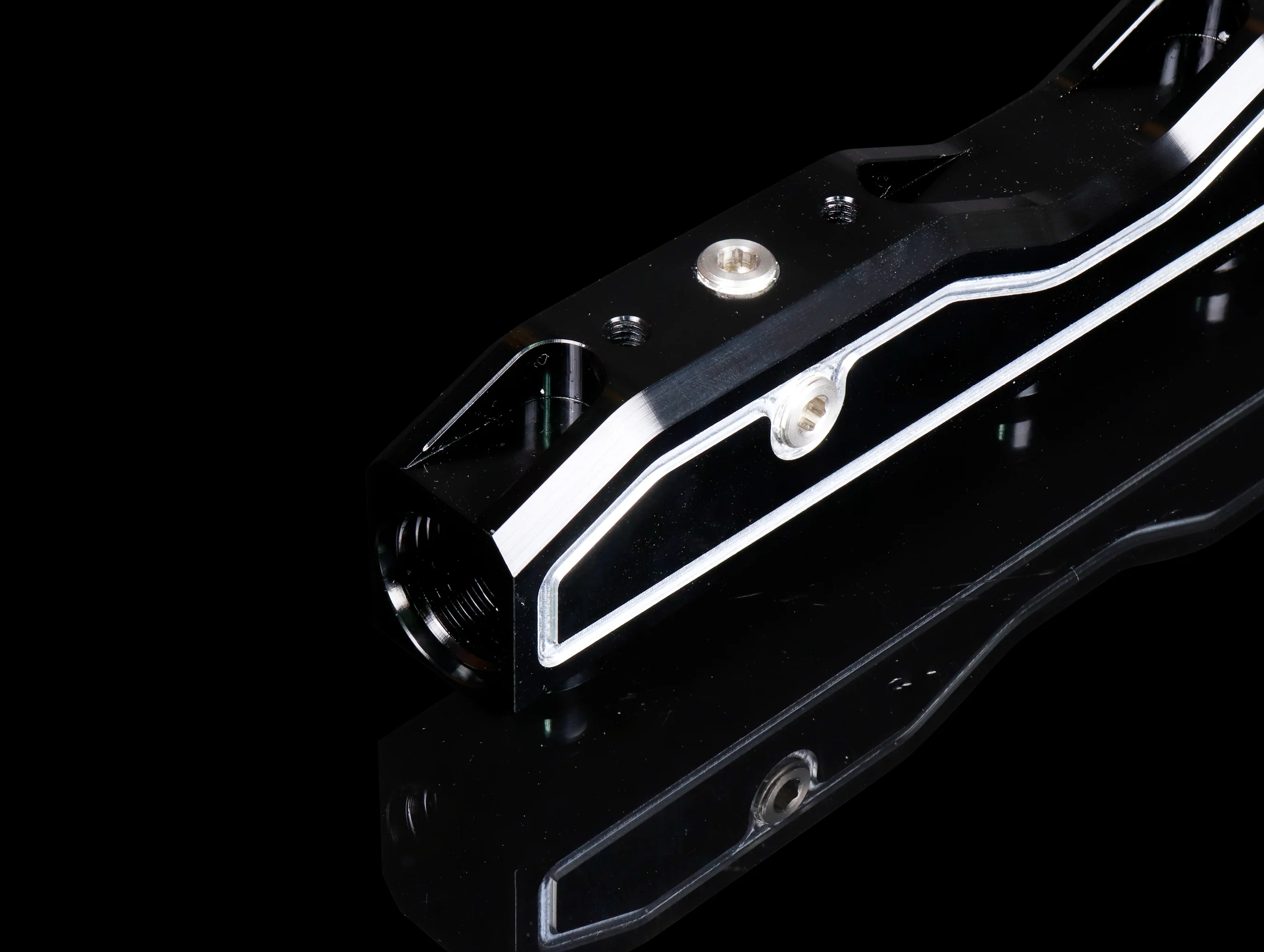 SpeedFactory Racing Billet -10AN Mega Flow Fuel Rail - K-Series - Image 6