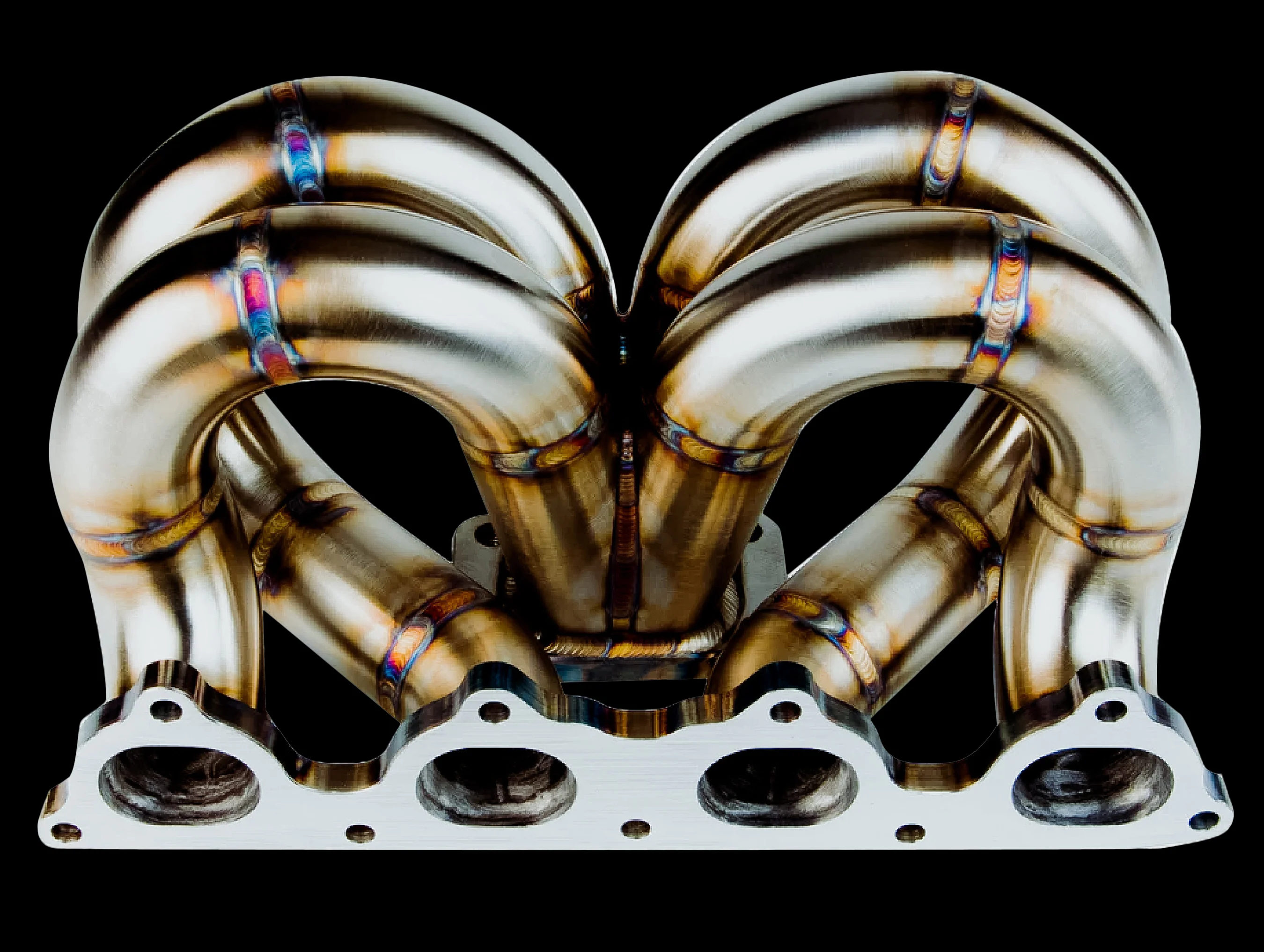 SpeedFactory Stainless Steel Ramhorn Turbo Manifold - Image 2