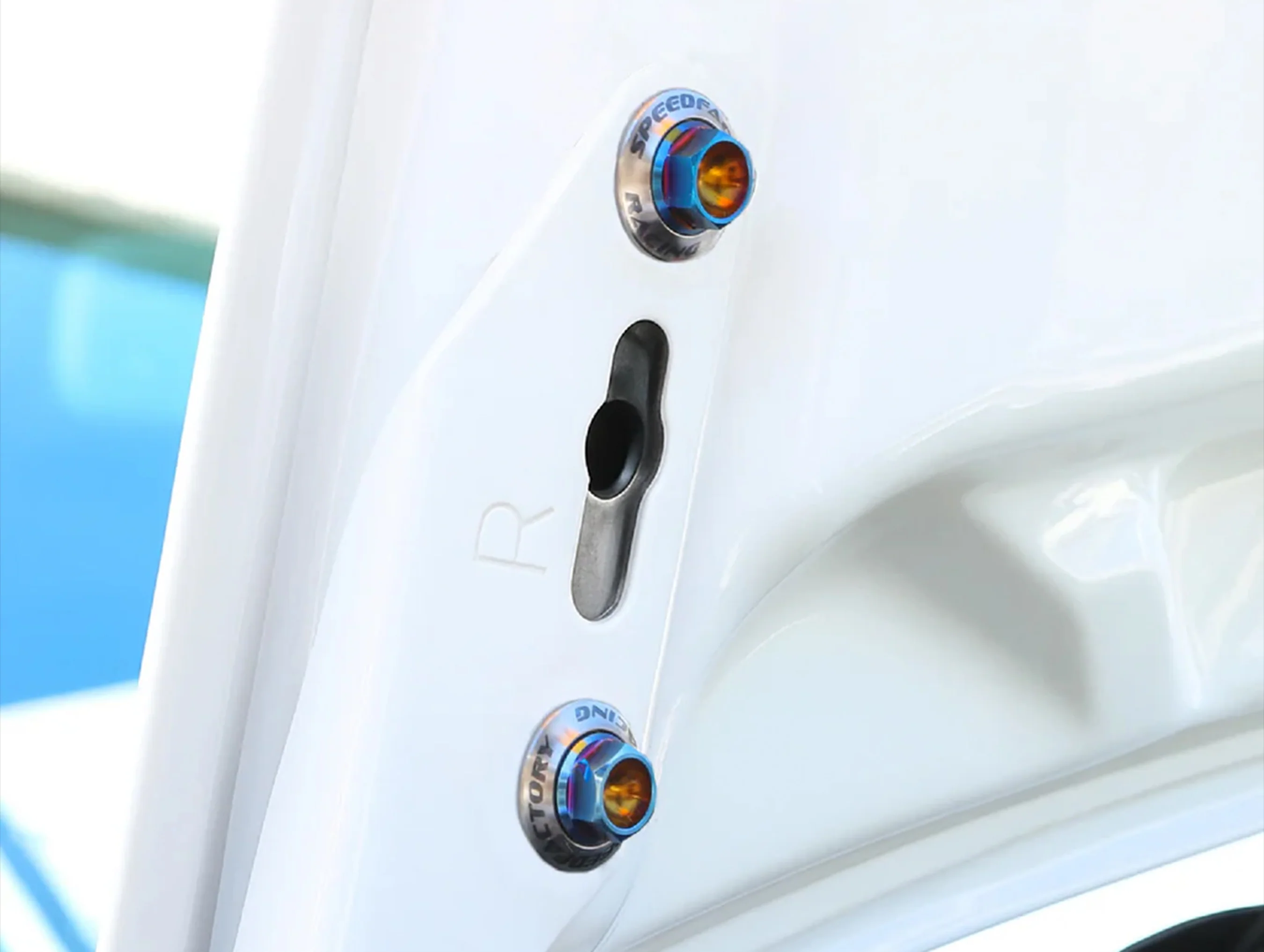SpeedFactory Racing Titanium Headlight / Hood Hinge Hardware Kit - Image 7