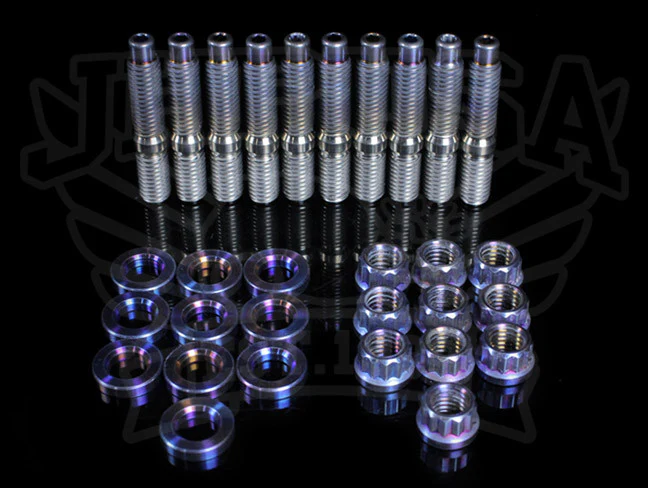 SpeedFactory Titanium Manifold Stud Kit - B/D/F/H/K-series - Image 4