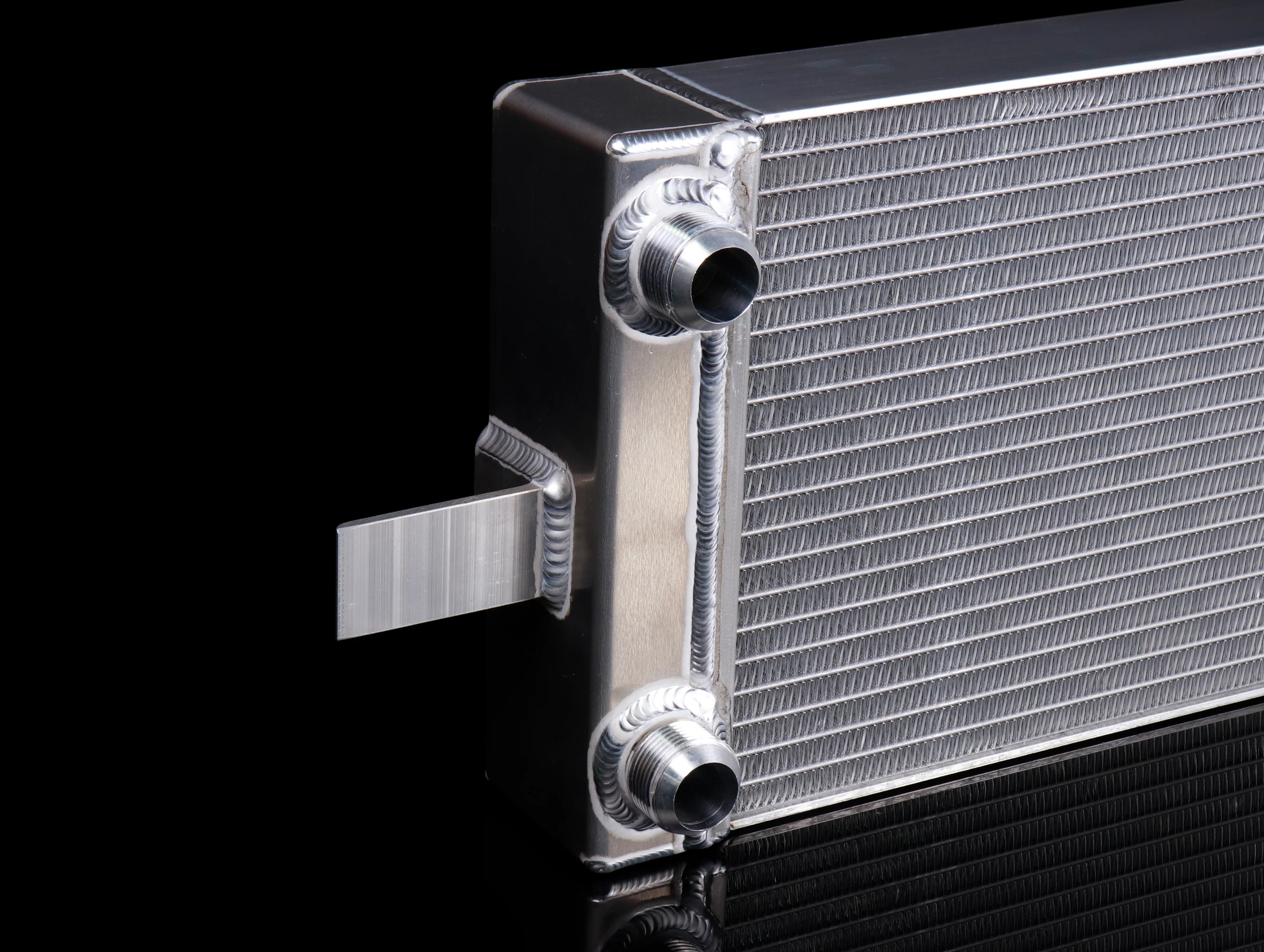Speedfactory Tucked Radiator B-Series w/-16AN Outlet - Image 3