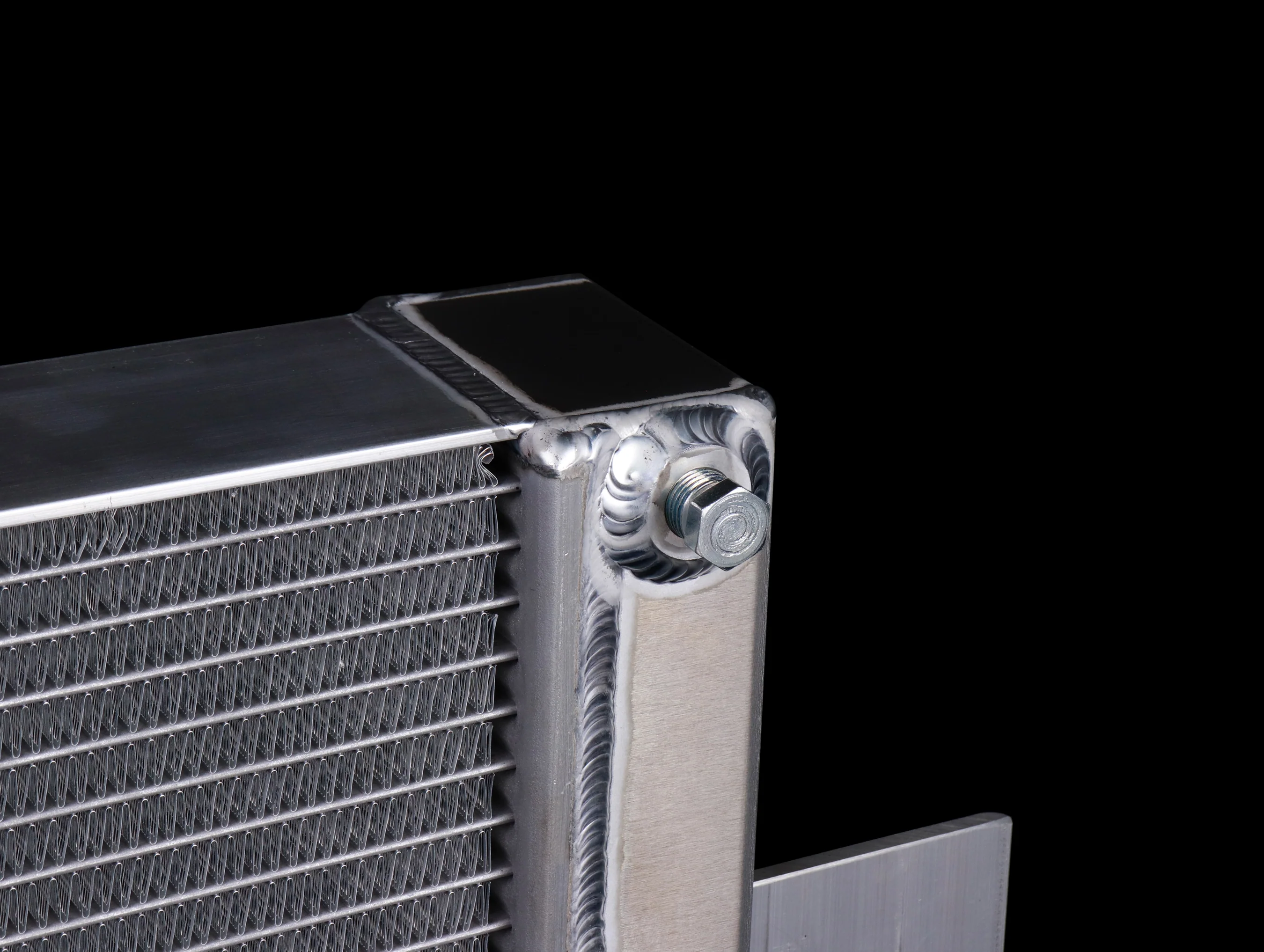 Speedfactory Tucked Radiator B-Series w/-16AN Outlet - Image 5