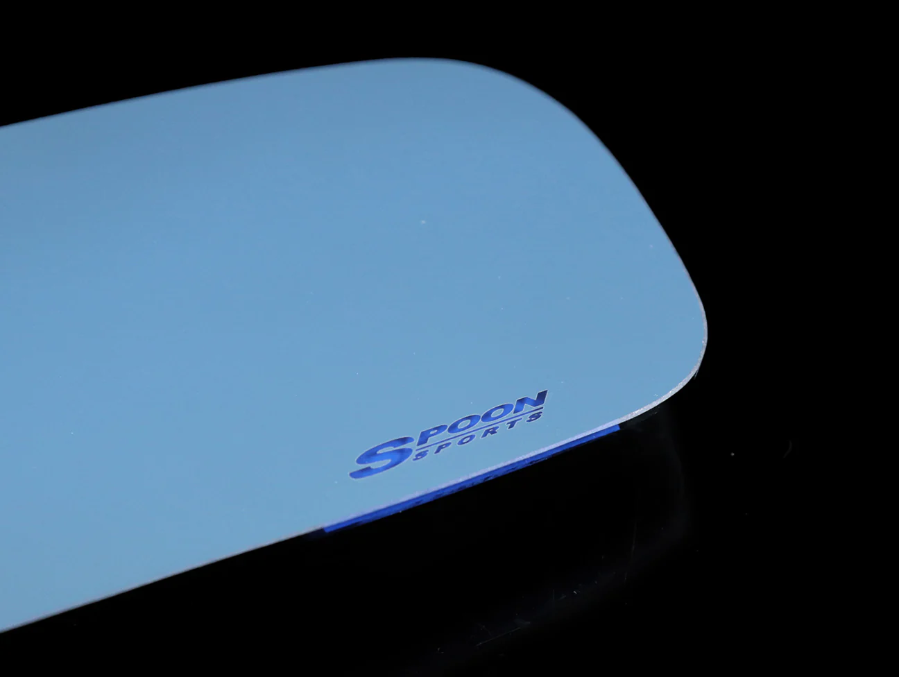 Spoon Blue Wide Rear View Mirror - Honda - Image 4