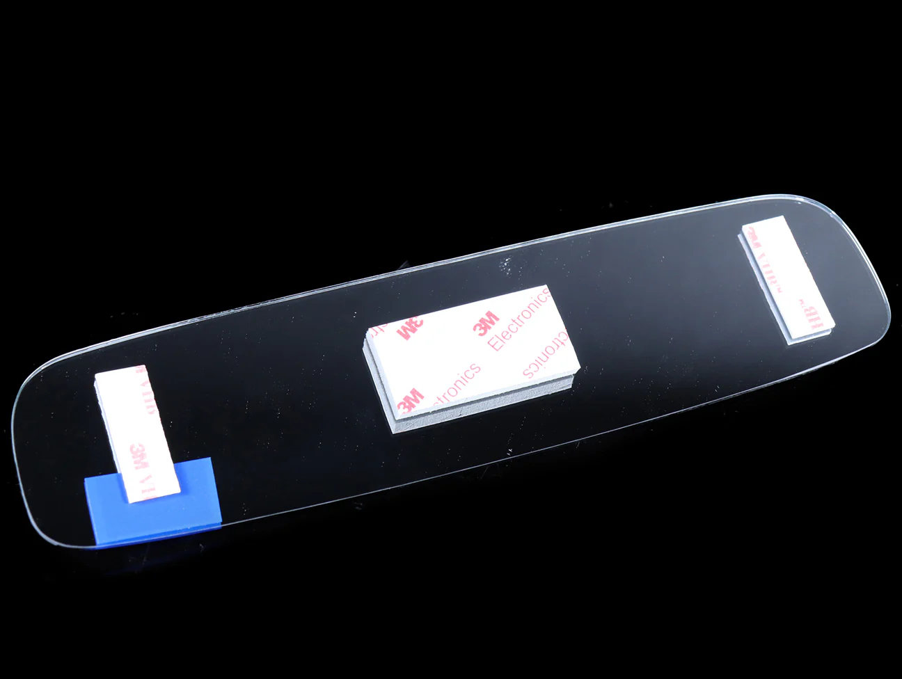 Spoon Blue Wide Rear View Mirror - Honda - Image 6