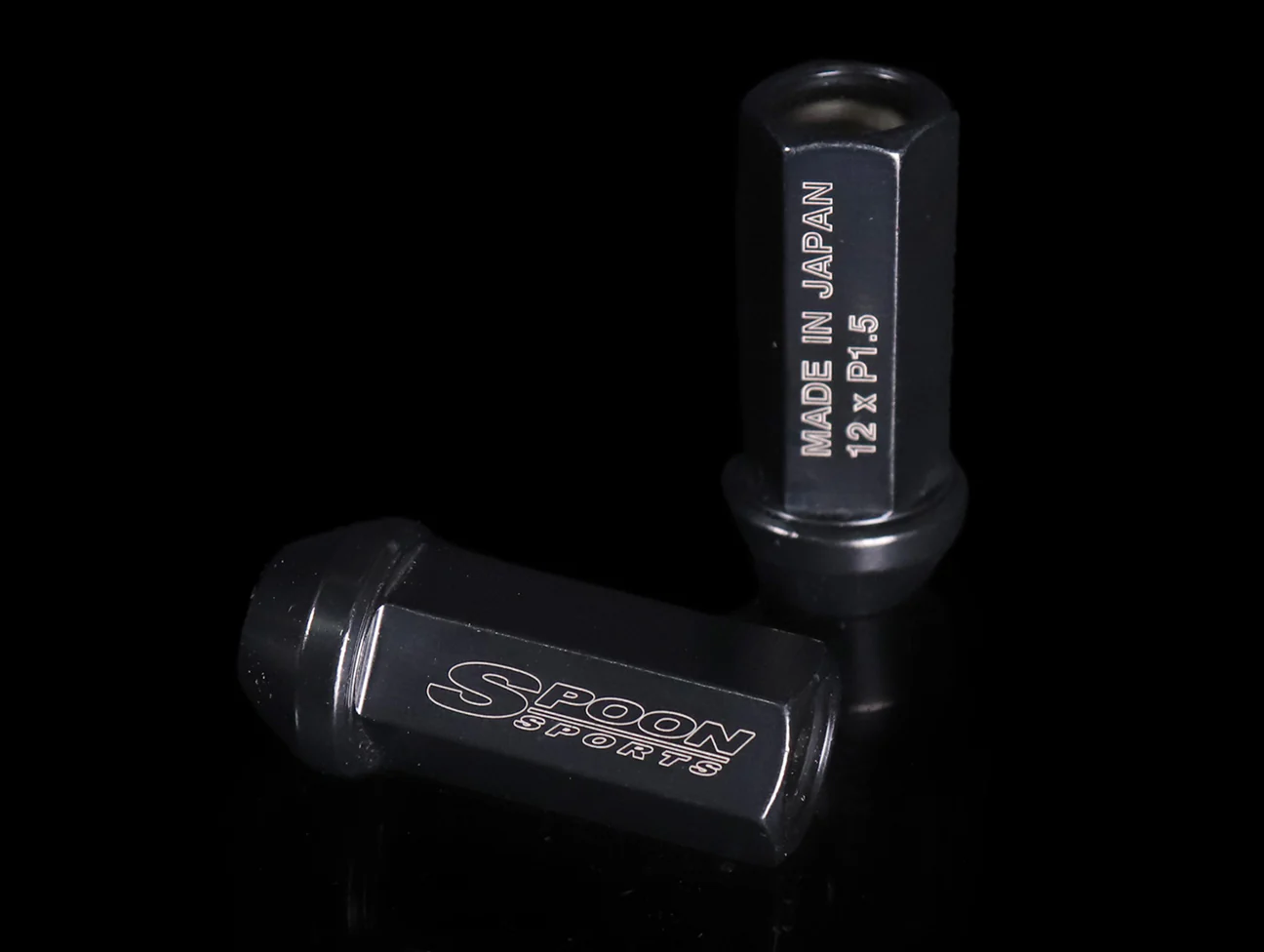 Spoon Sports Black Lug Nut Set - M12x1.50 - Image 3