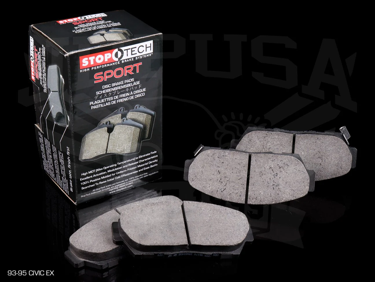StopTech 309 Street Performance Front Brake Pads - Acura - Image 4
