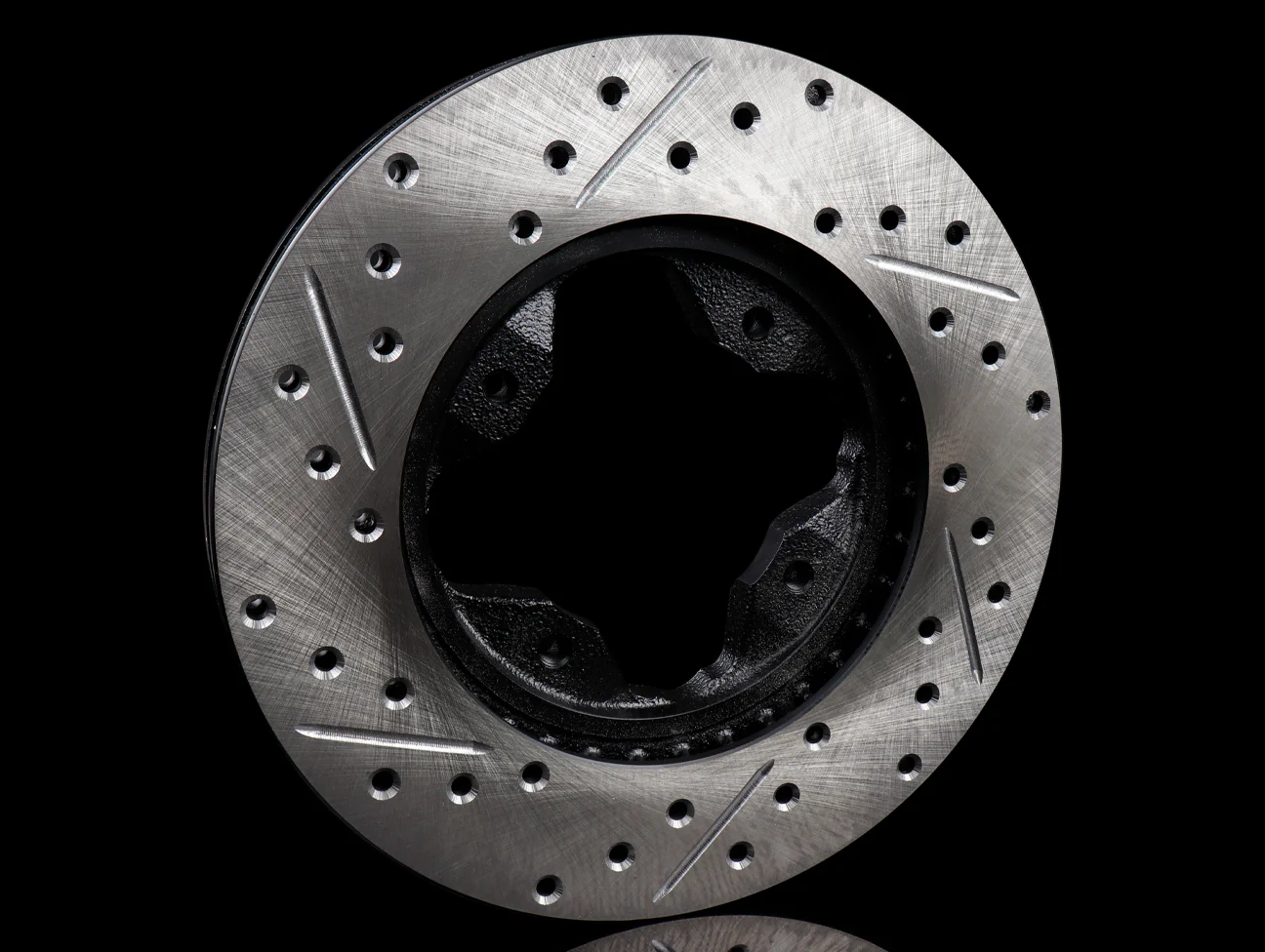 StopTech Drilled & Slotted Front Rotors - Honda - Image 4