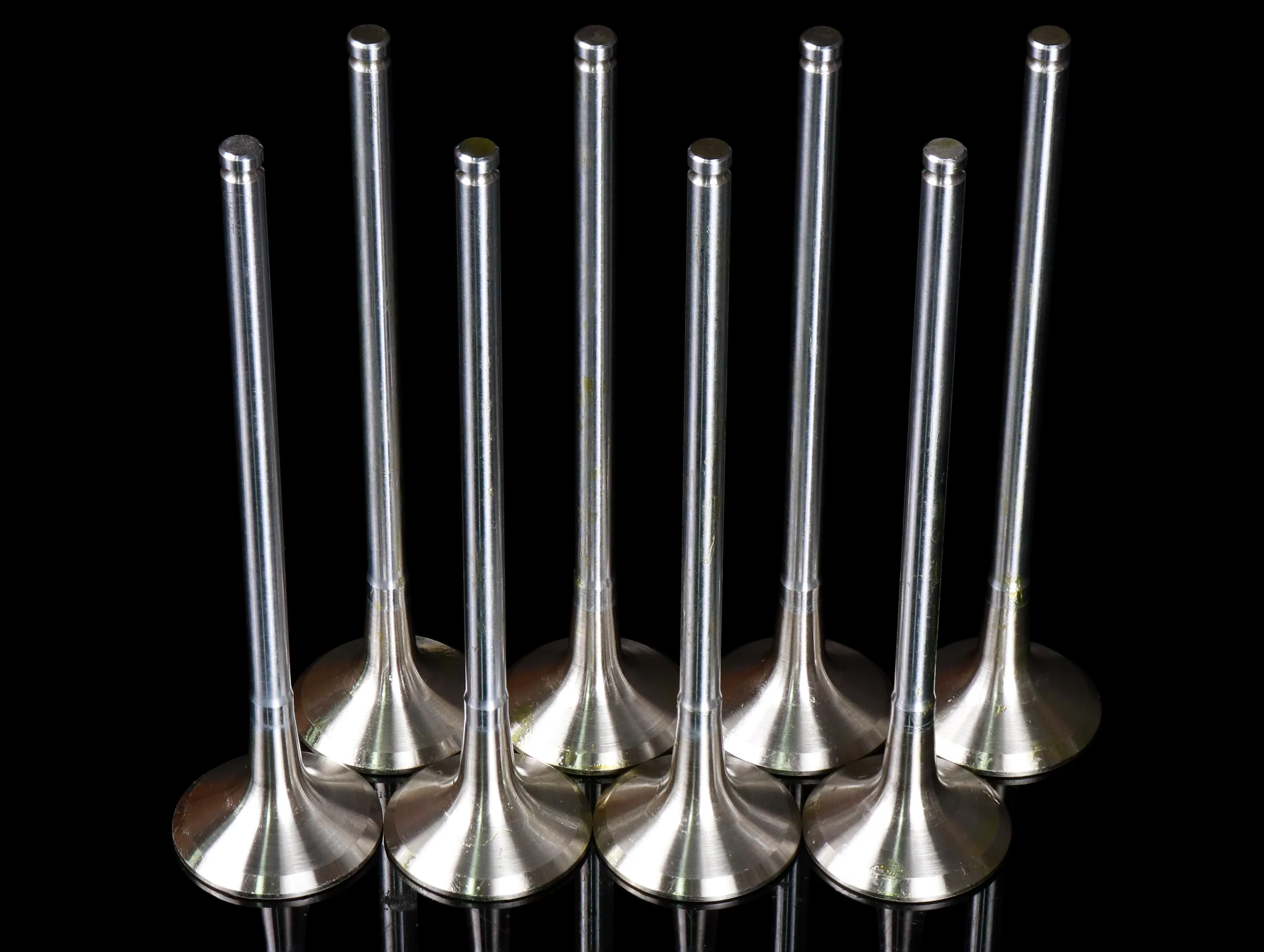 Supertech Black Nitride / Sodium Filled Inconel Race Dished Valve Set - K-series (K20C1) FK8 - Image 4