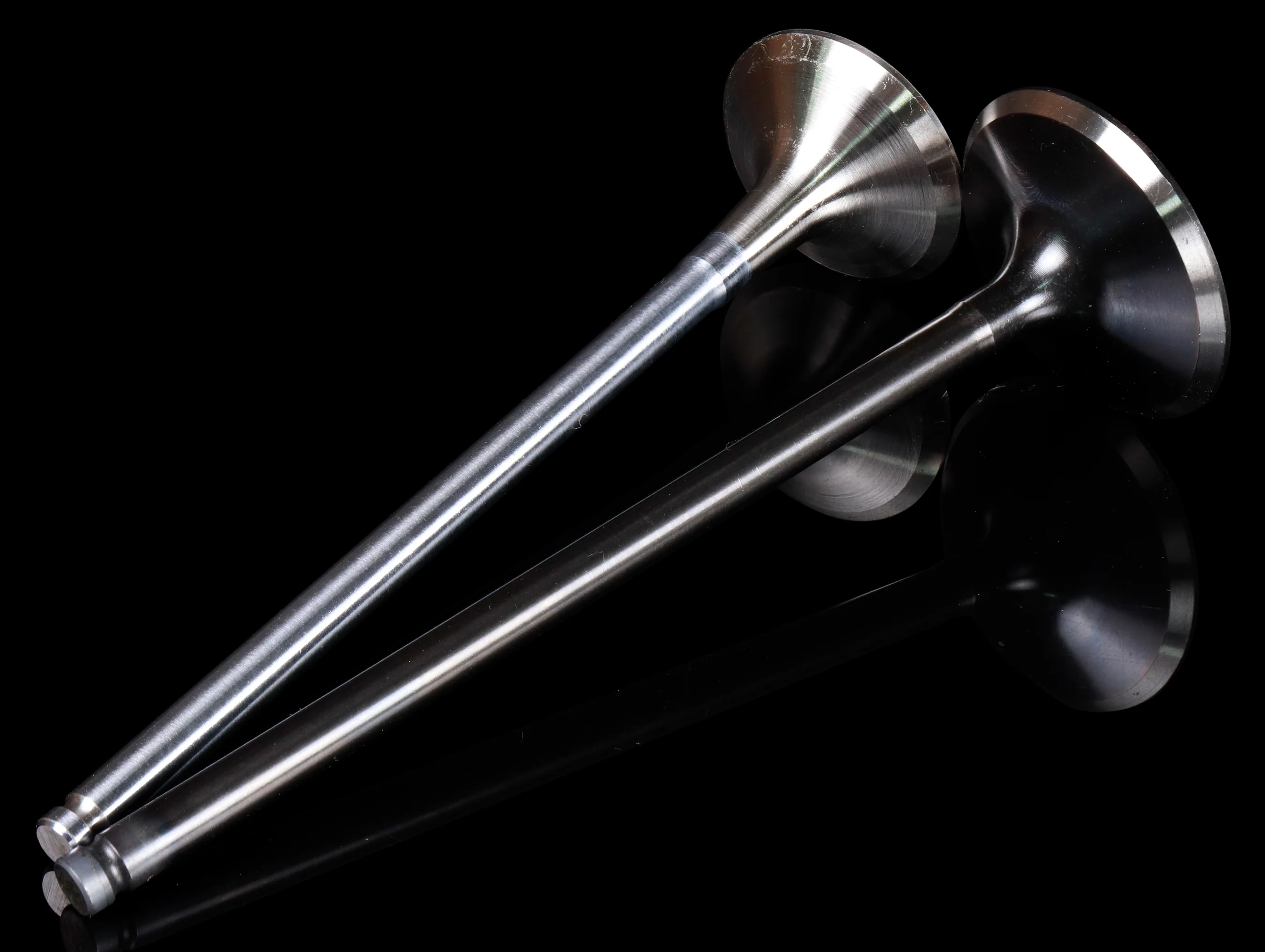 Supertech Black Nitride / Sodium Filled Inconel Race Dished Valve Set - K-series (K20C1) FK8 - Image 7