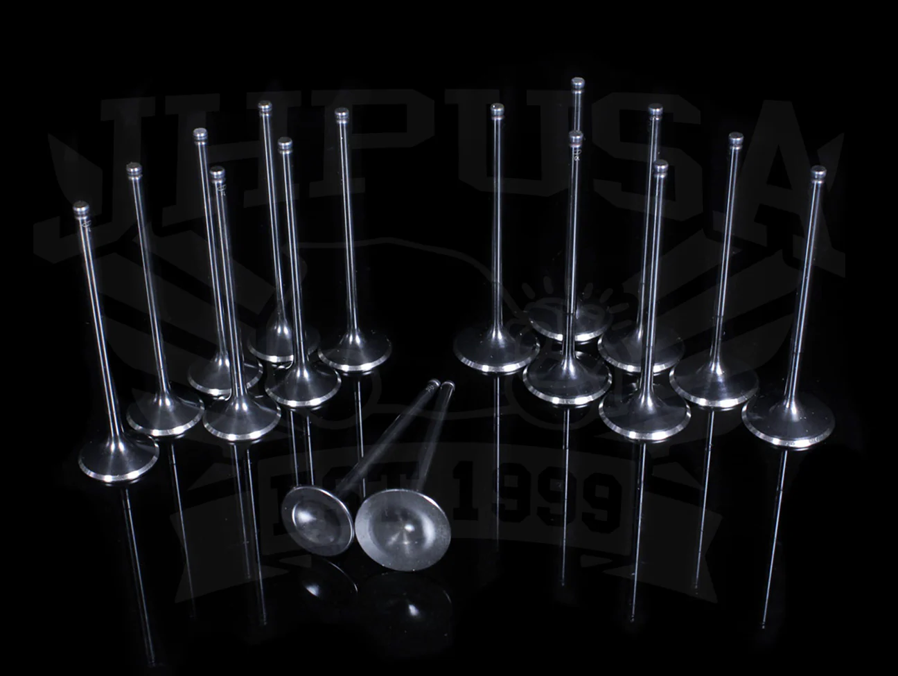 Supertech Black Nitride Race Dished Valve Set - Subaru WRX STi Turbo DOHC (EJ20) - Image 2