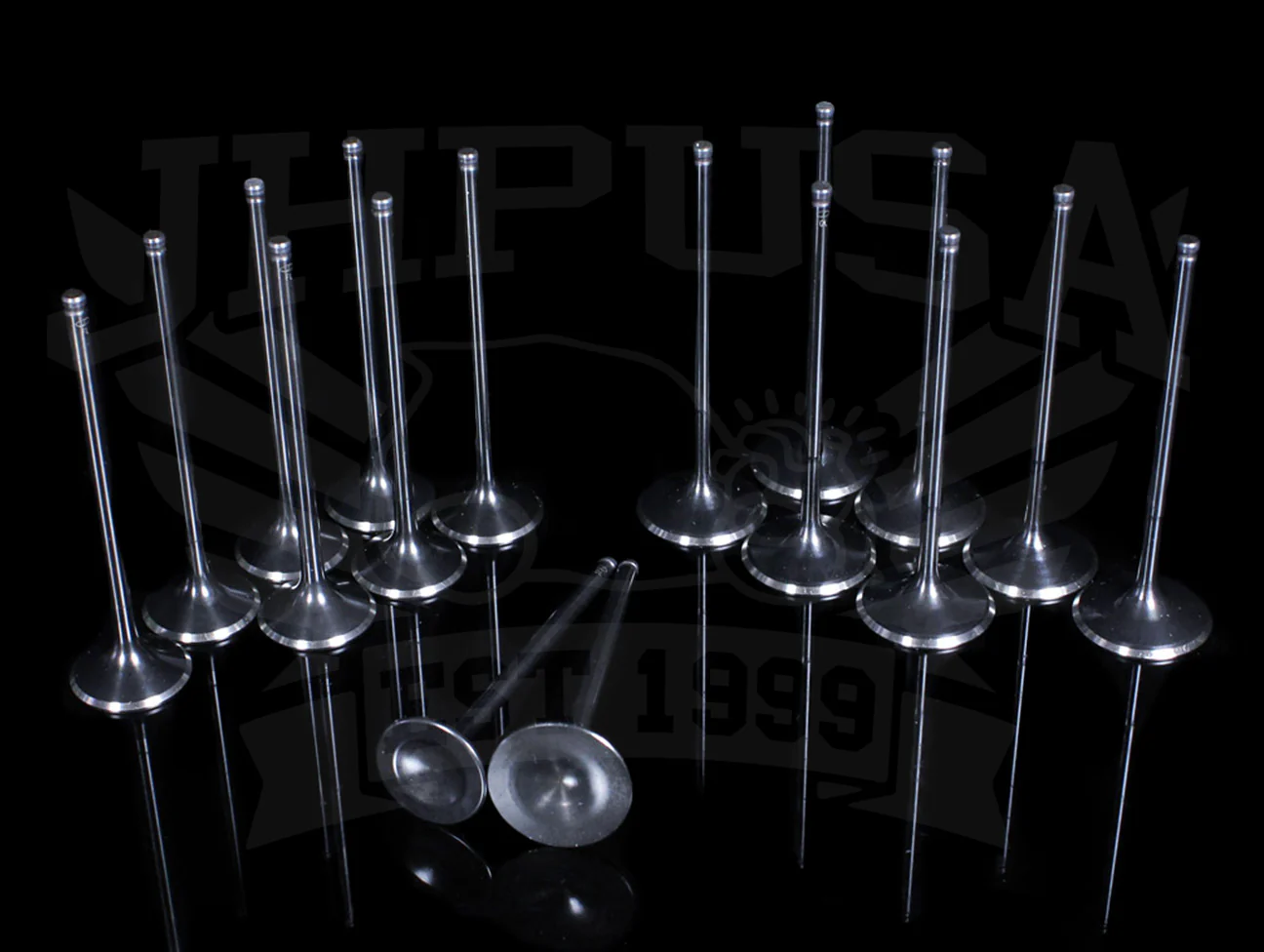 Supertech Black Nitride Race Dished Valve Set - B-series NON-VTEC - Image 2