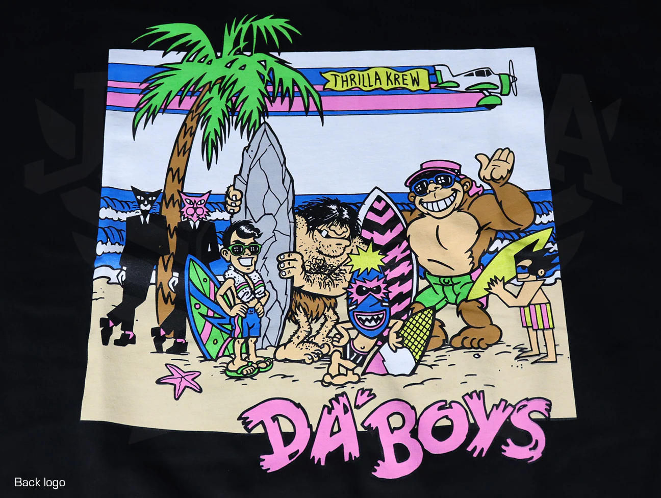 Thrilla Krew Da Boys Tee - Black - Image 5