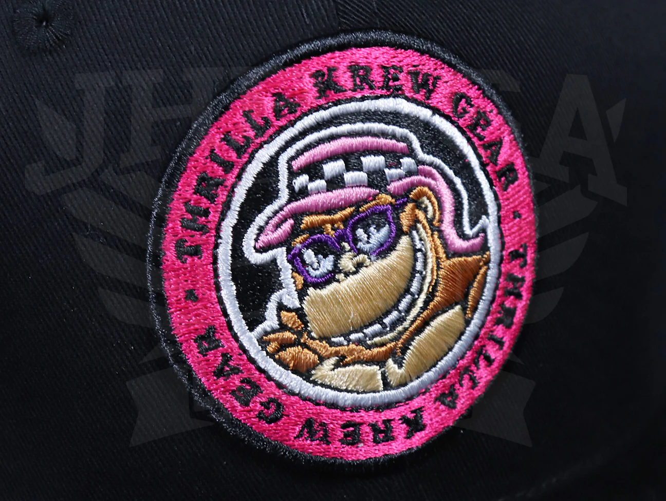 Thrilla Krew Dot Logo Snapback Cap - Black - Image 4