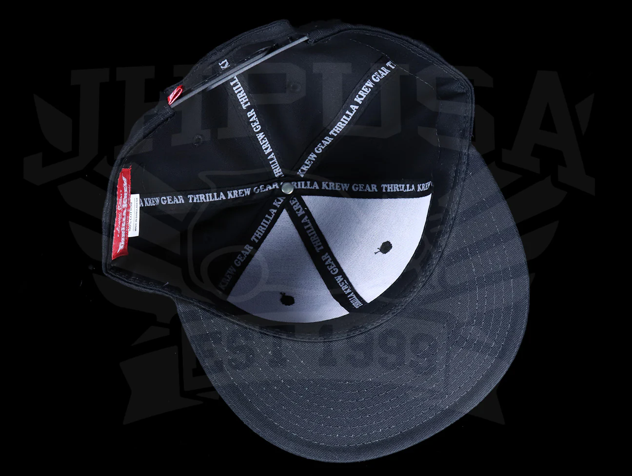 Thrilla Krew Dot Logo Snapback Cap - Black - Image 7