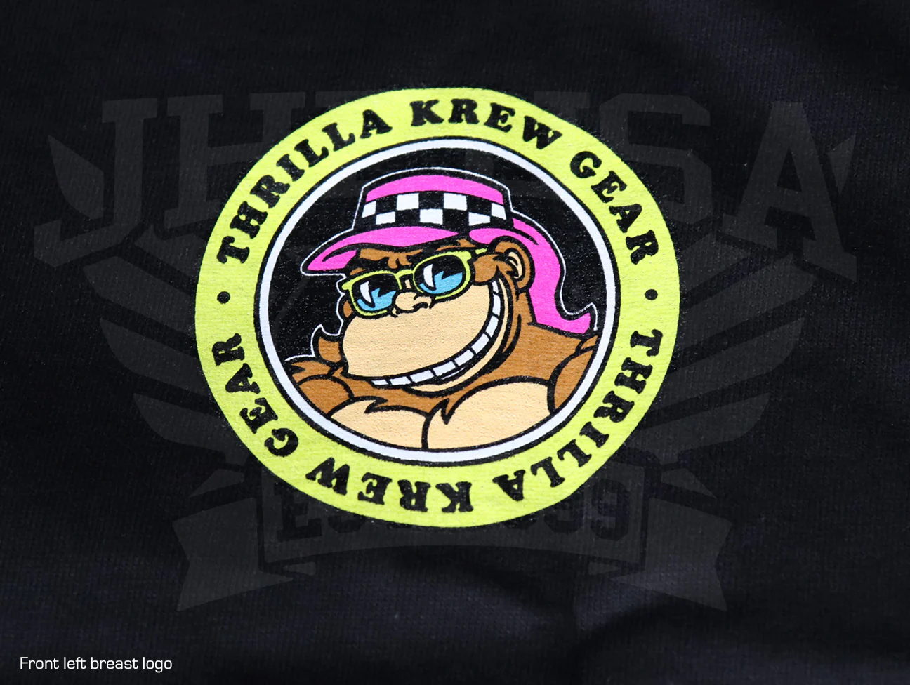 Thrilla Krew Surf Challenge Tee - Black - Image 3