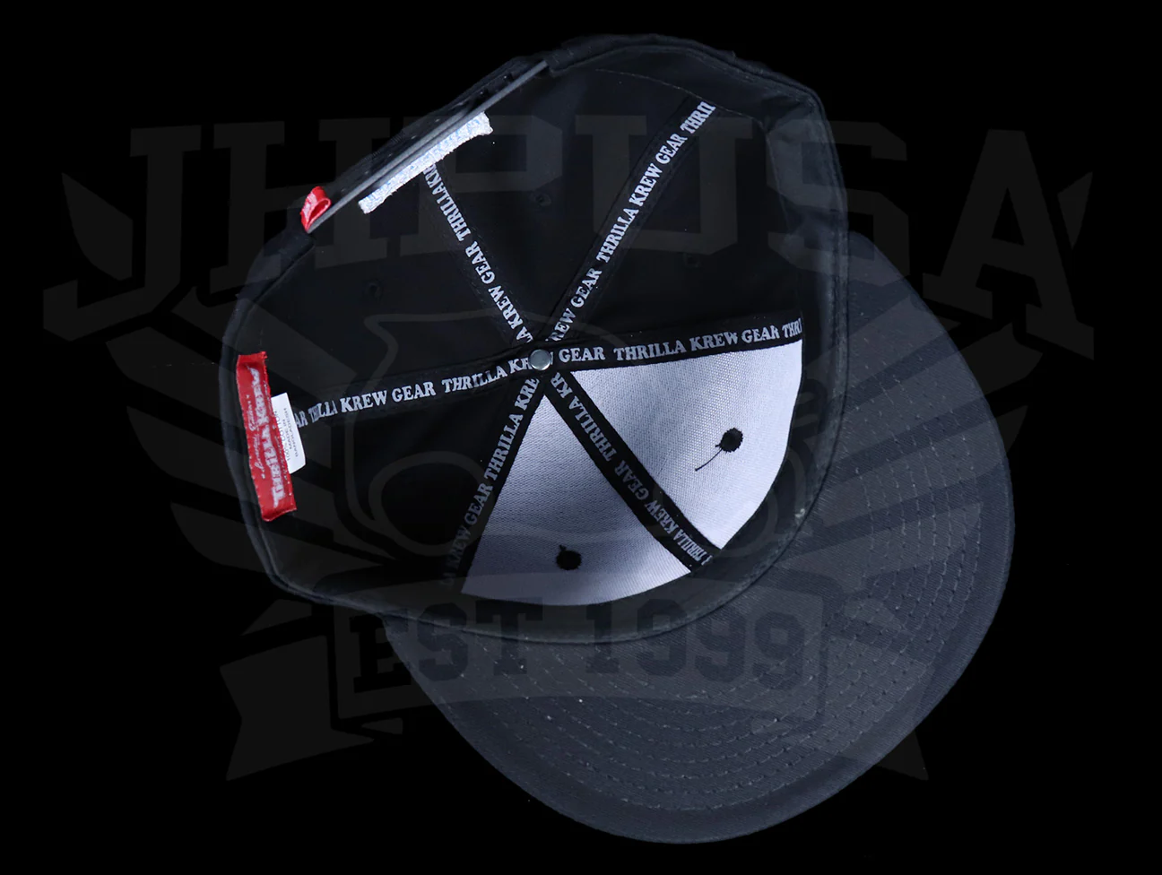 Thrilla Krew Walking Thrilla Gorilla Snapback Cap - Black - Image 4