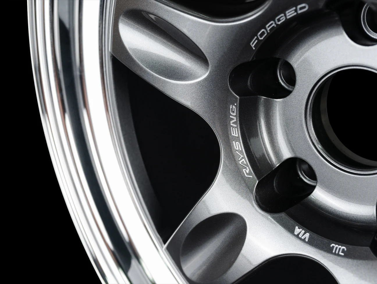 Volk Racing 21C Wheels - Dark Gunmetal 18x9.5 / 5X120 / +20 - Image 6