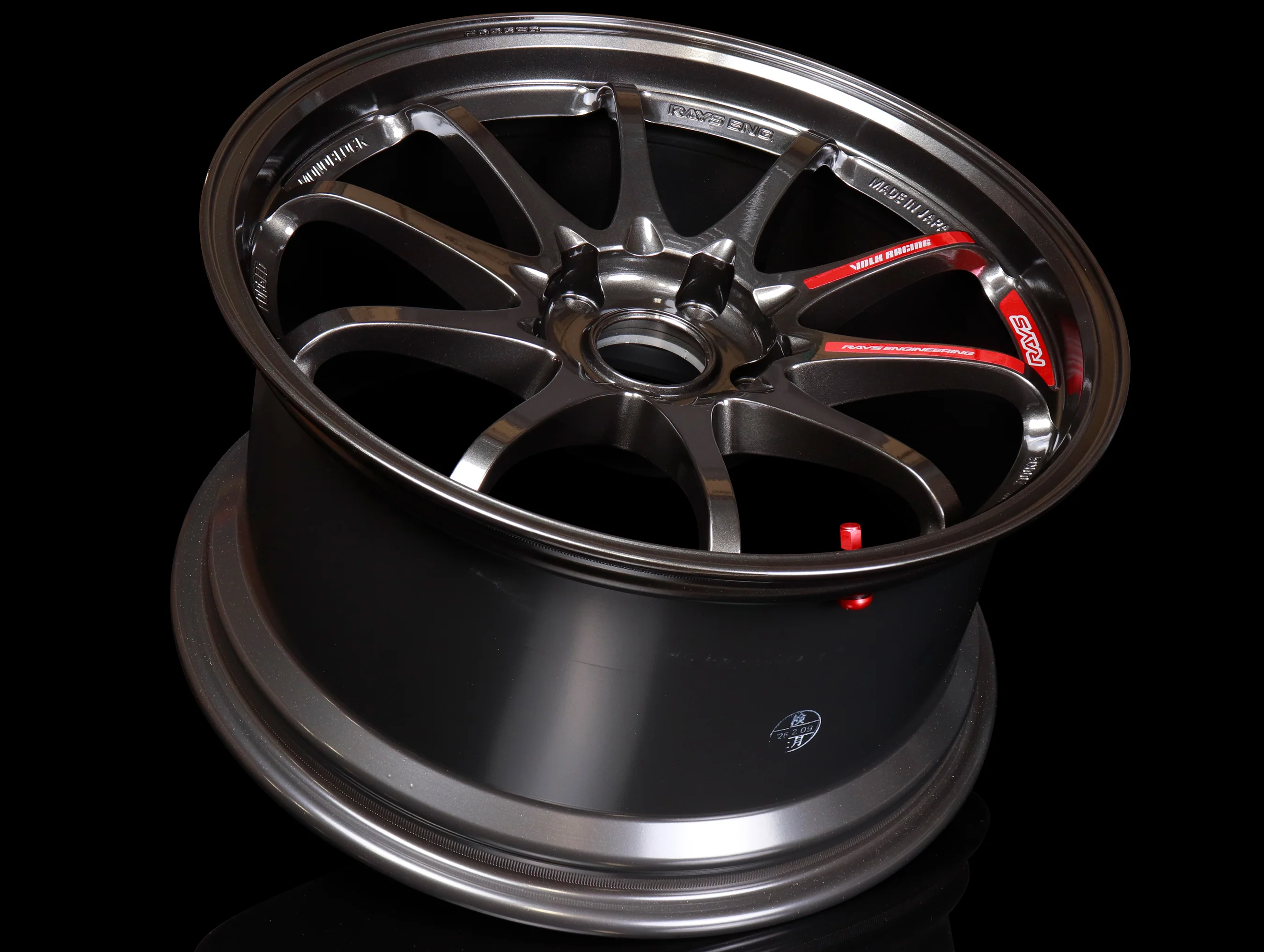 Volk Racing CE28CR II Black Edition Wheels - Diamond Dark Gunmetal 18x9.5 / 5x120 / +38 - Image 3