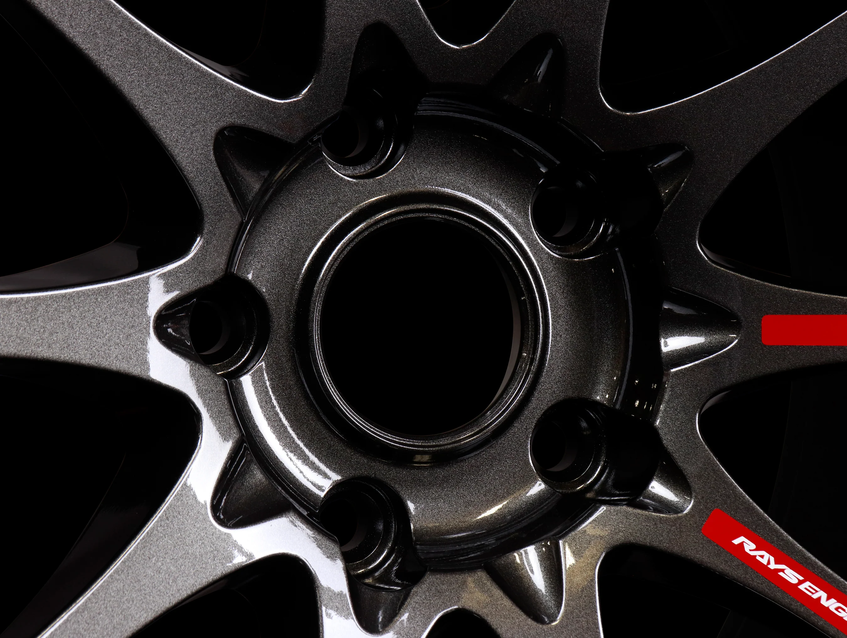 Volk Racing CE28CR II Black Edition Wheels - Diamond Dark Gunmetal 18x9.5 / 5x120 / +38 - Image 4